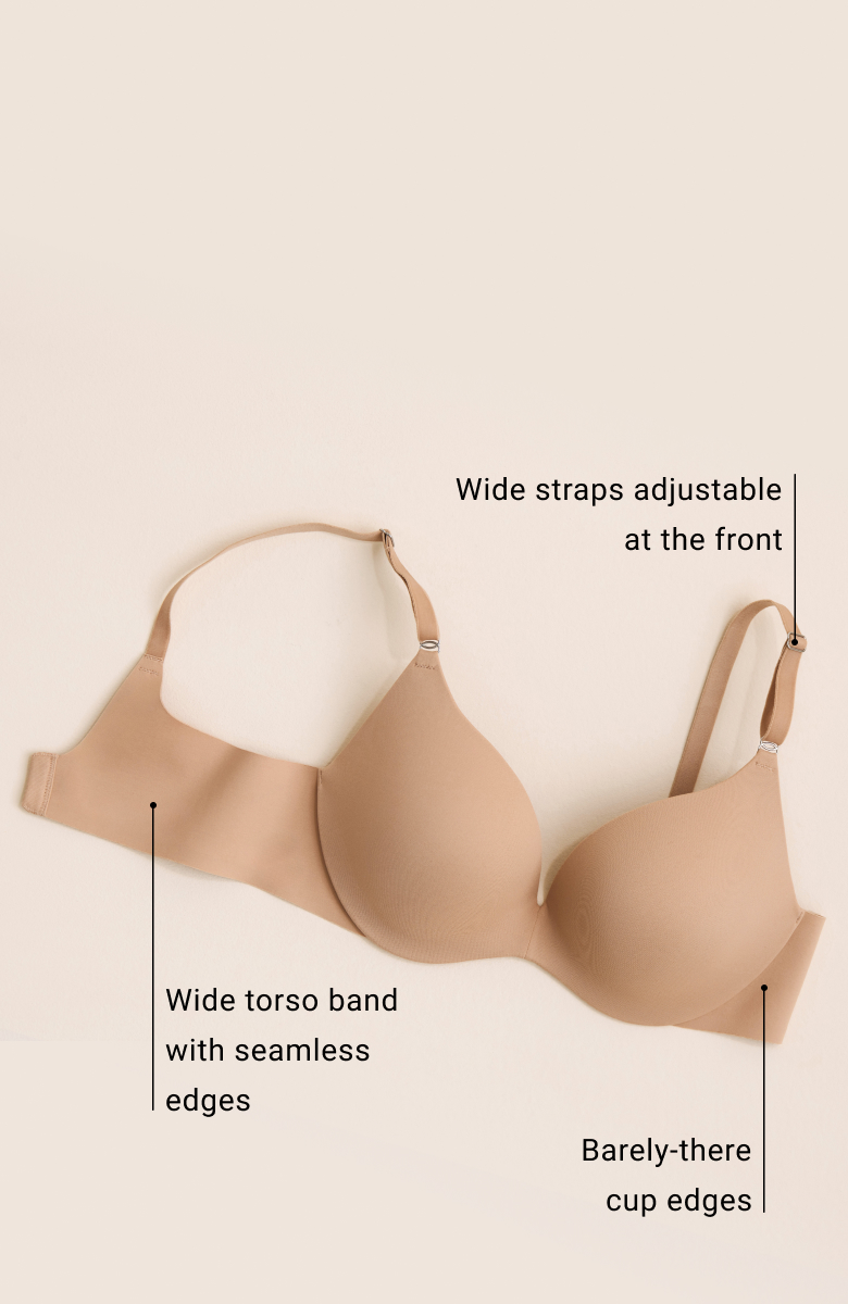 Push-up Wireless Sleek Back Bra | la Vie en Rose USA