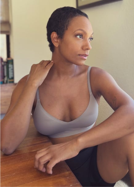 Push-up Lounge Tank Bra