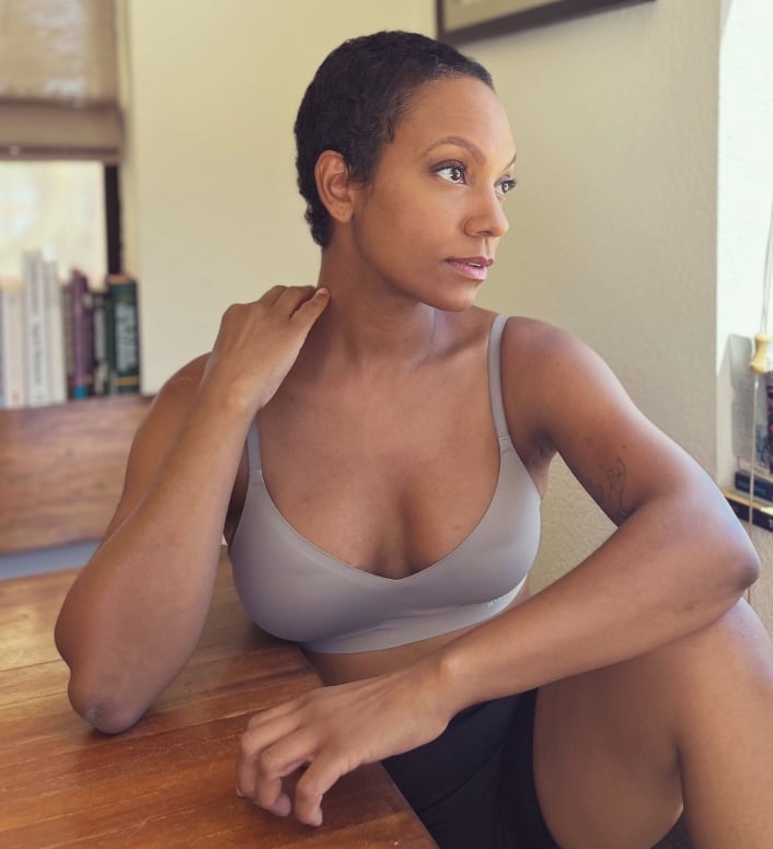 Push-up Lounge Tank Bra
