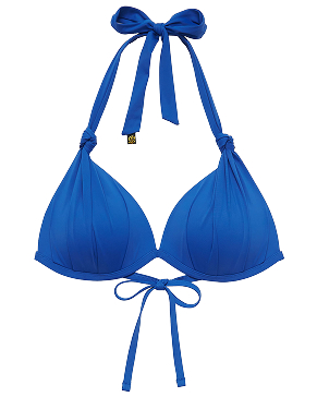 Blue convertible bikini top