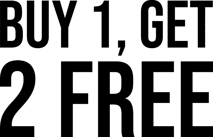 BUY 1 BRA, GET 2 FREE
