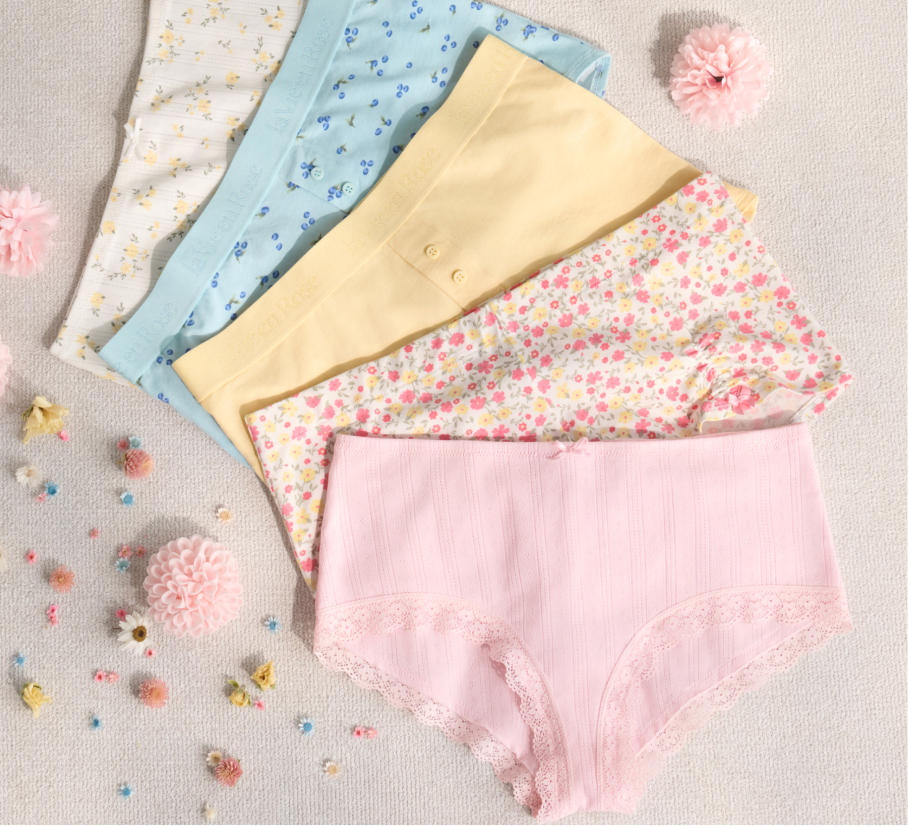 Culottes jaune p&acirc;le vue de dos