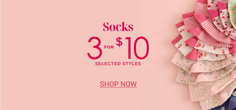 Matching Socks - 3 for $10