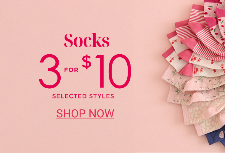 Matching Socks - 3 for $10