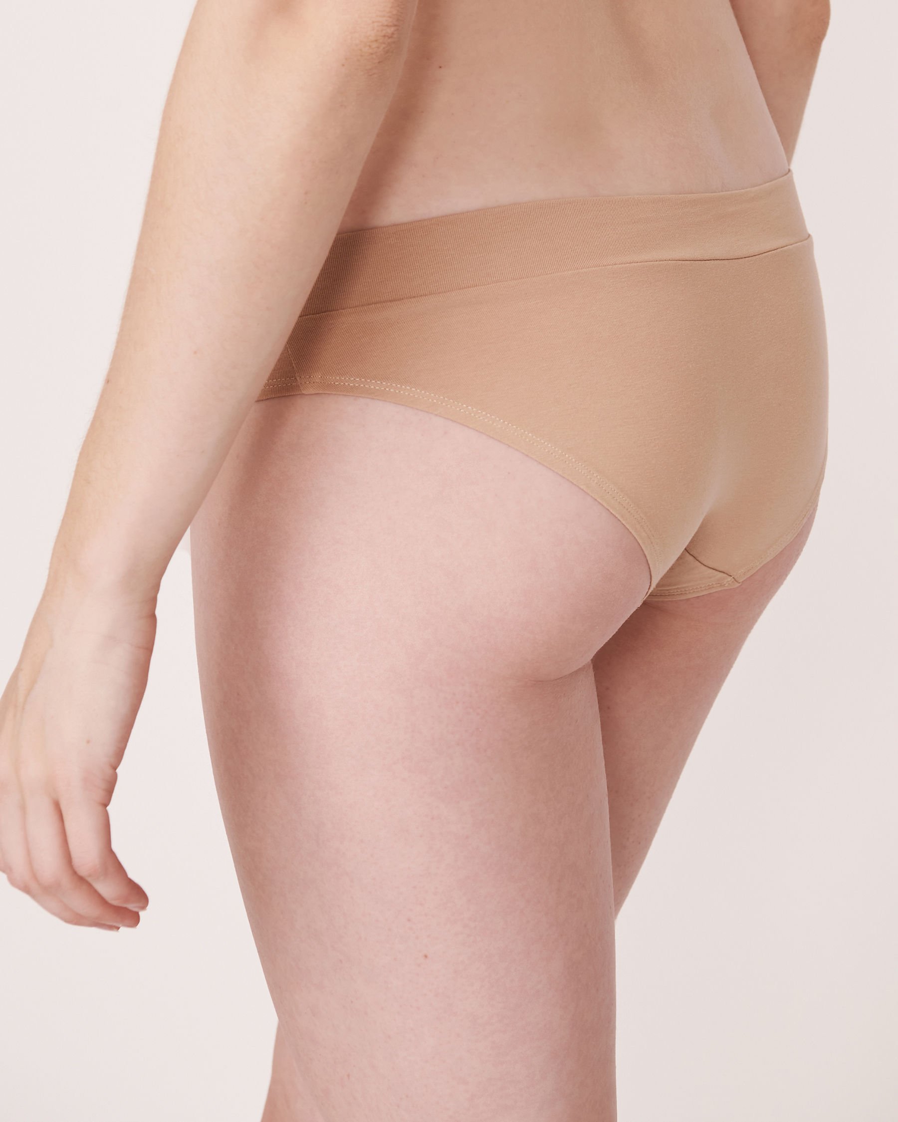 LA VIE EN ROSE Cotton Bikini Panty Latte 564-212-0-00 - View2