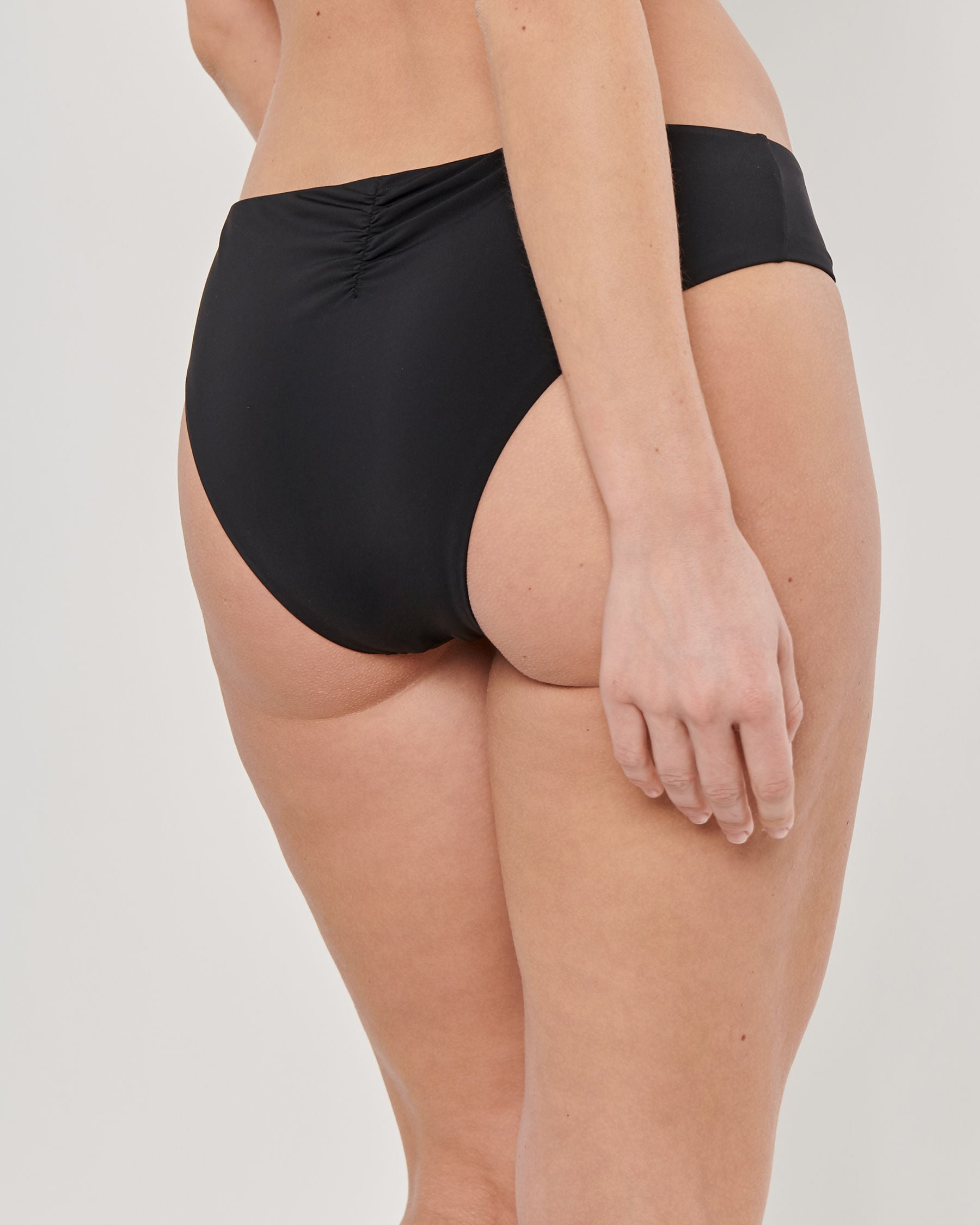 LA VIE EN ROSE AQUA Hipster Bikini Bottom Black 799-693-4-00 - View2