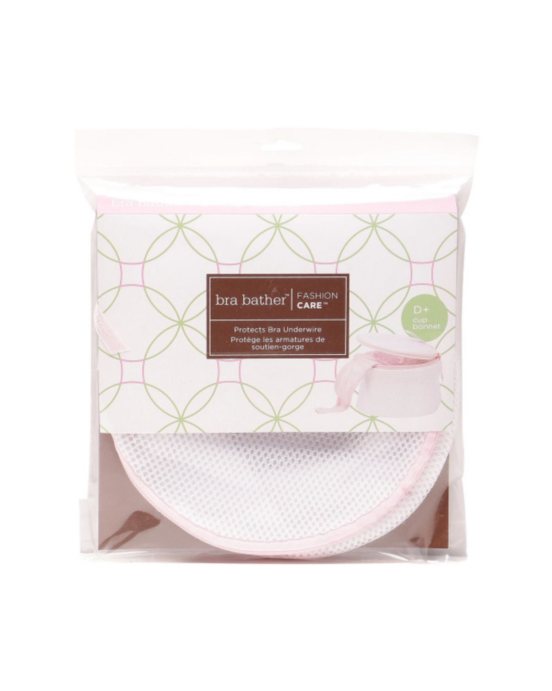 LA VIE EN ROSE Sac de lavage bonnet D+ Blanc 381-543-0-00 - Voir2