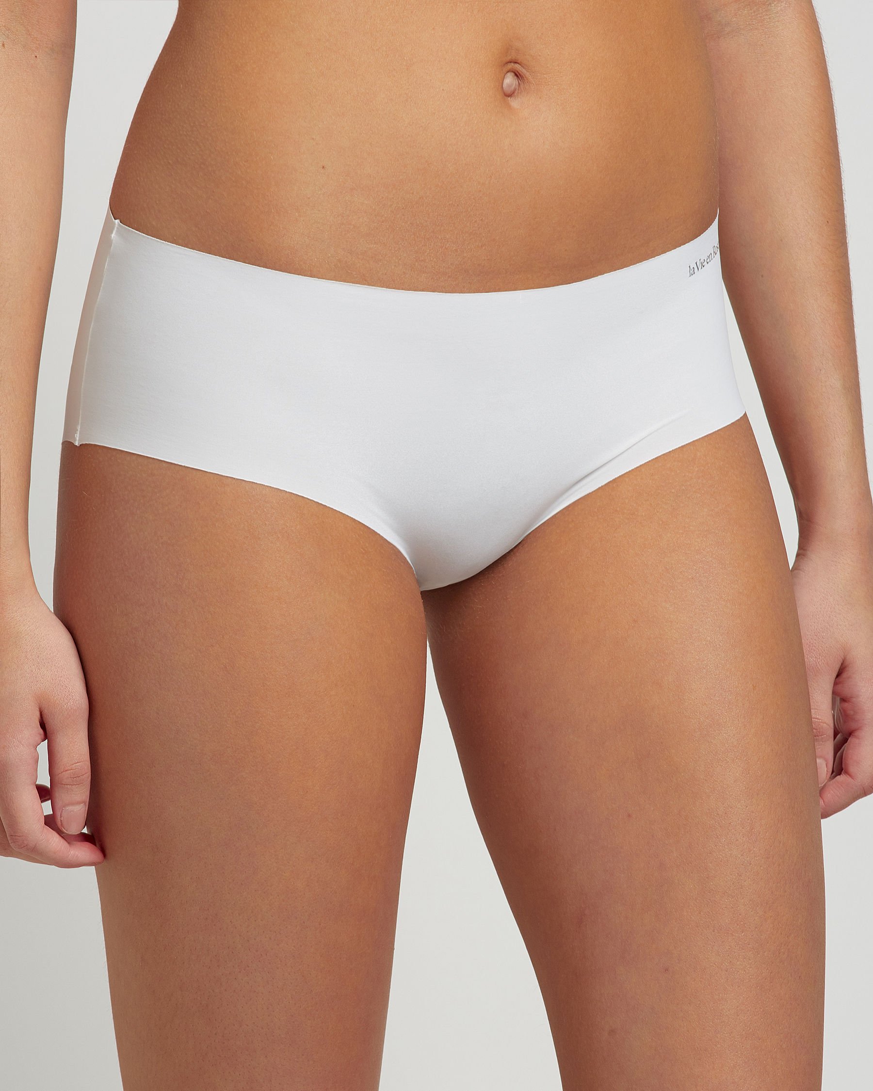 LA VIE EN ROSE Culotte aux hanches microfibre invisible Blanc 619-223-1-00 - Voir1