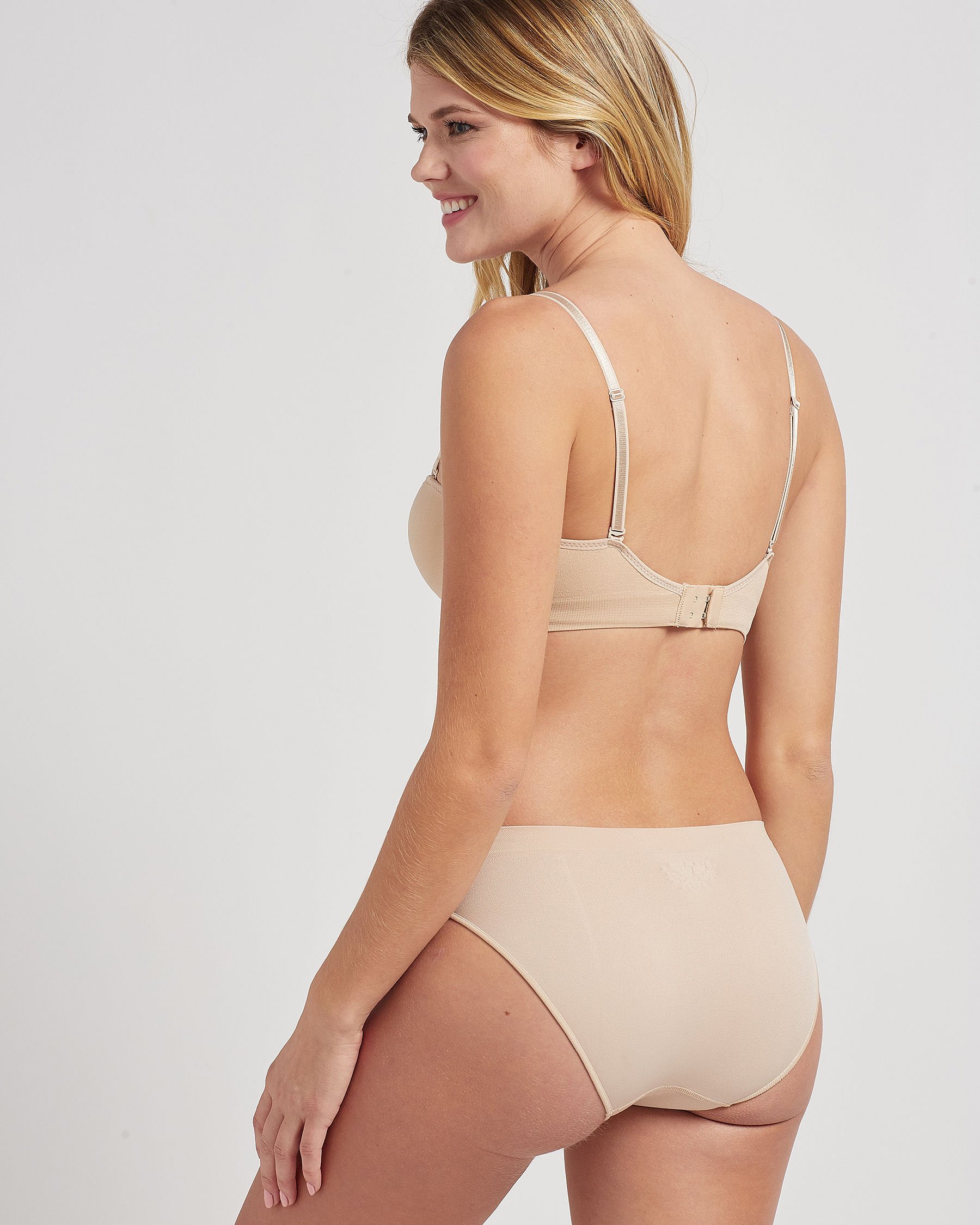 LA VIE EN ROSE Lightly Lined Strapless Seamless Bra Neutral 211-112-0-00 - View4