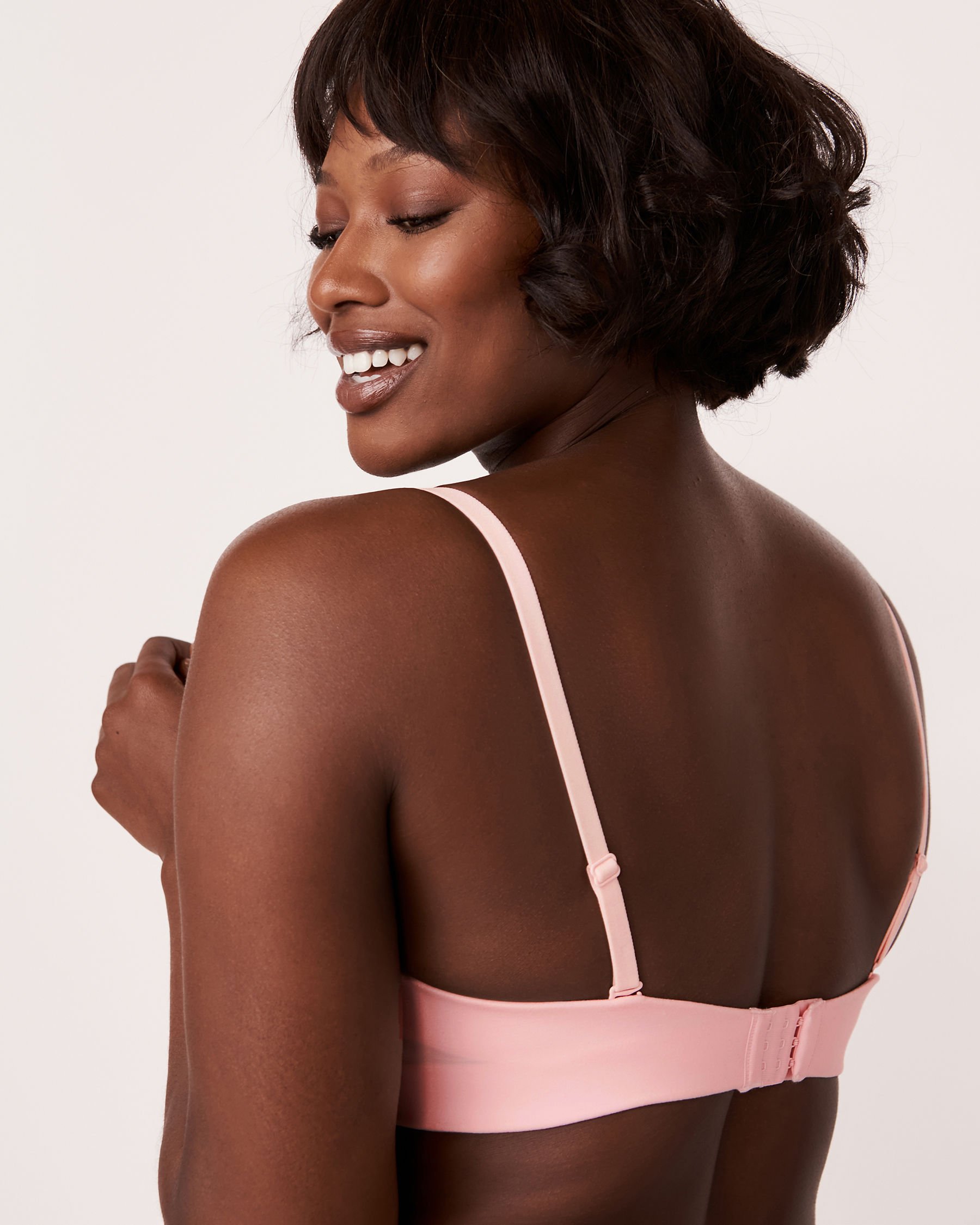 LA VIE EN ROSE Lightly Lined Memory Foam Strapless Bra Pink 618-112-0-00 - View3