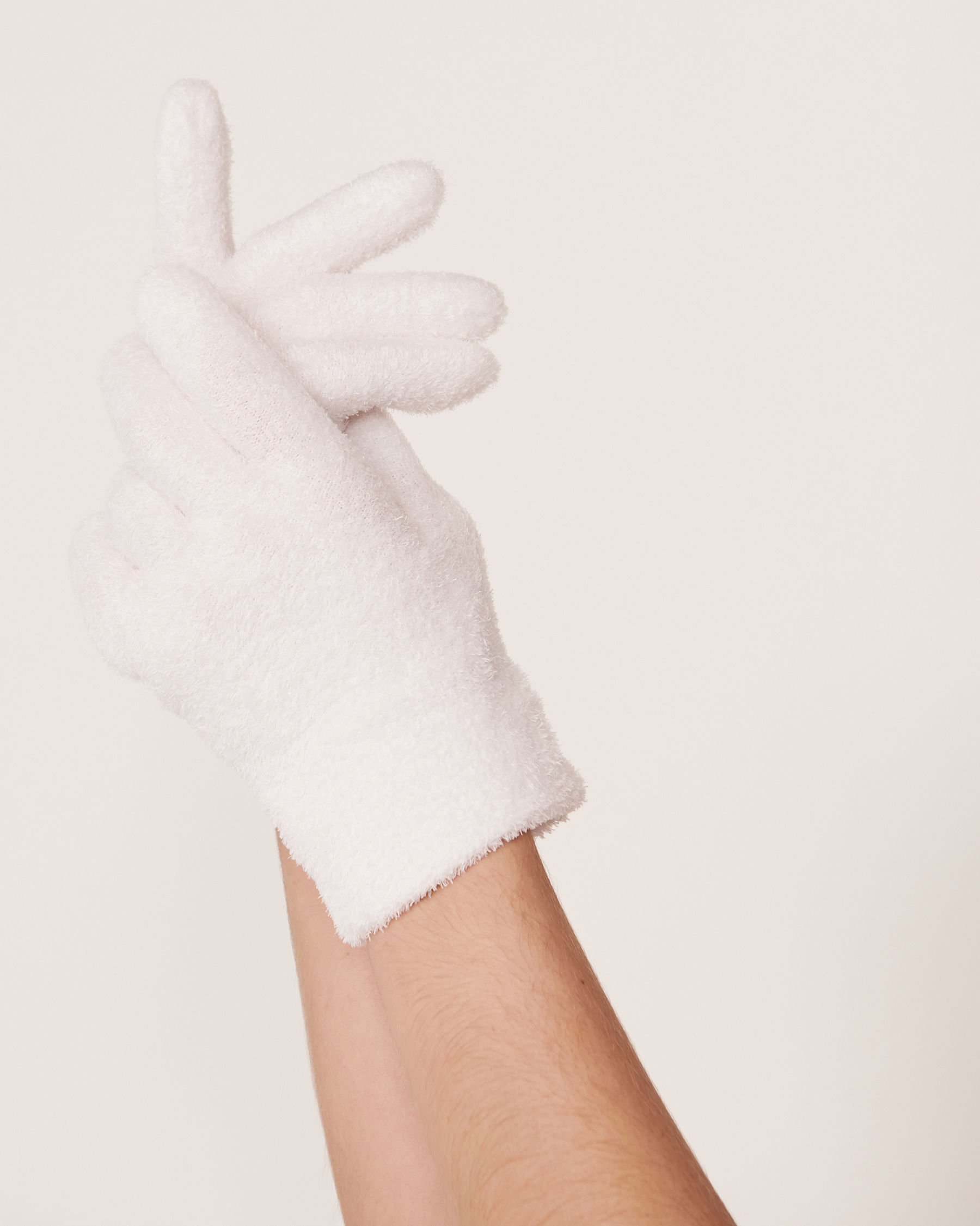LA VIE EN ROSE Eucalyptus Moisturizing Gel Gloves White 431-527-0-00 - View3
