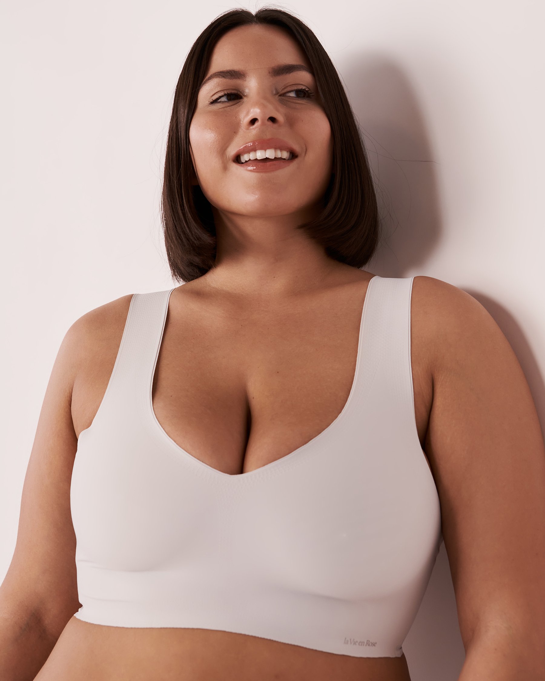 LA VIE EN ROSE Lightly Lined Lounge Tank Bra Grey 10200082 - View1