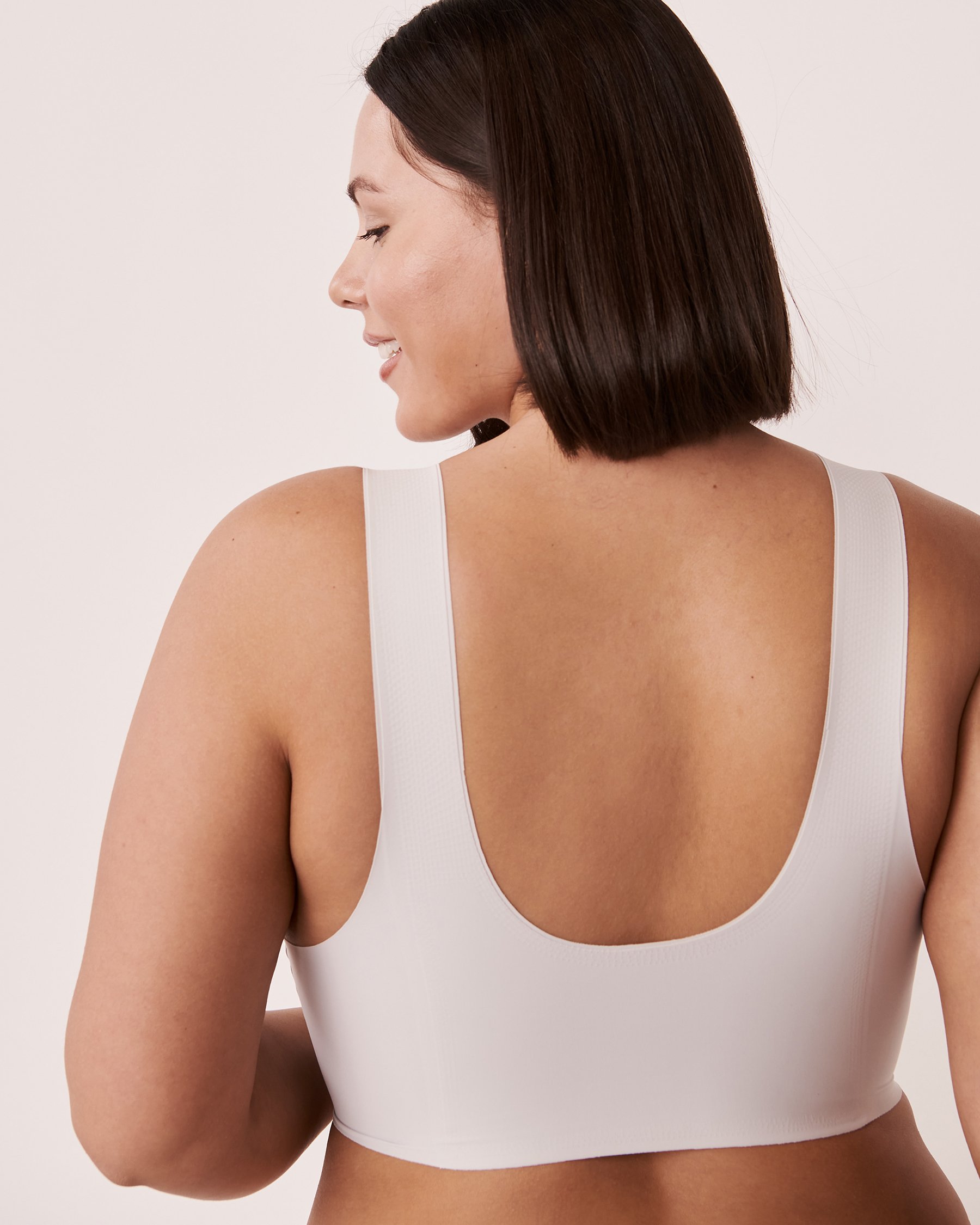 LA VIE EN ROSE Lightly Lined Lounge Tank Bra Grey 10200082 - View2