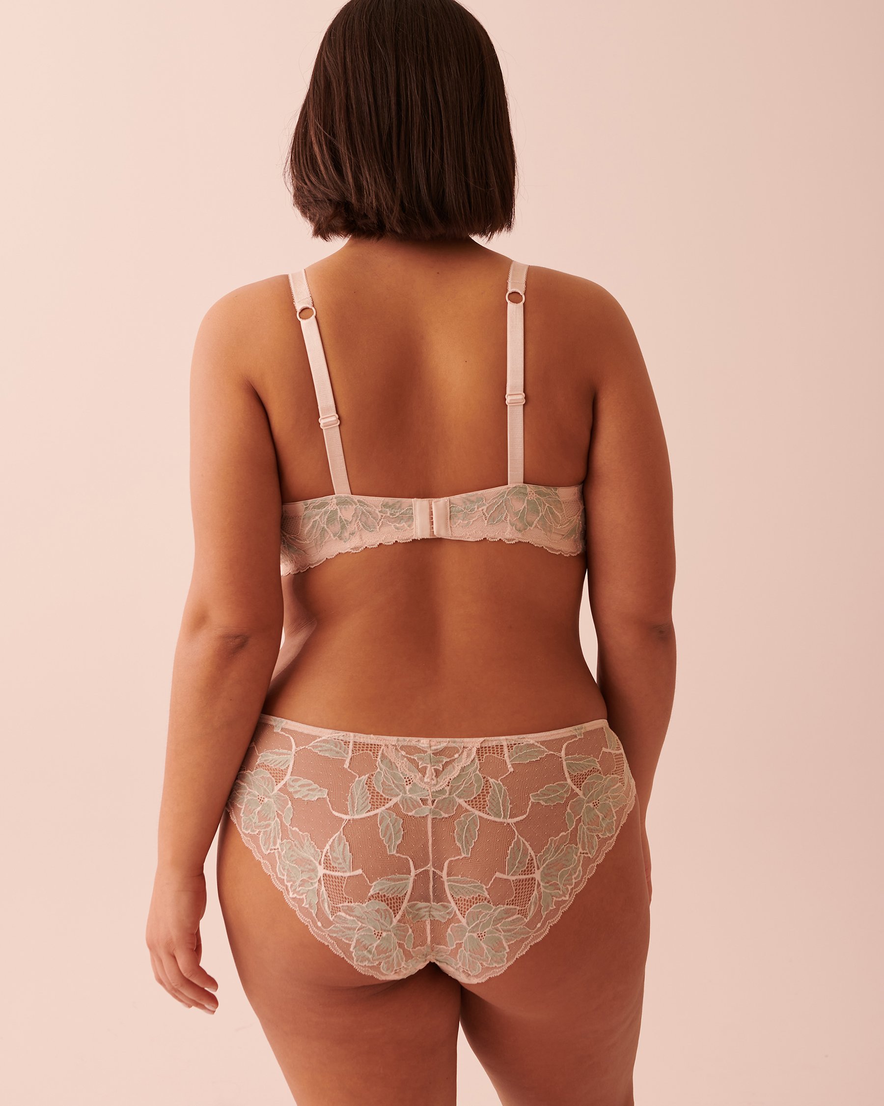 LA VIE EN ROSE Lightly Lined Memory Foam Bra Sepia rose 10200302 - View2