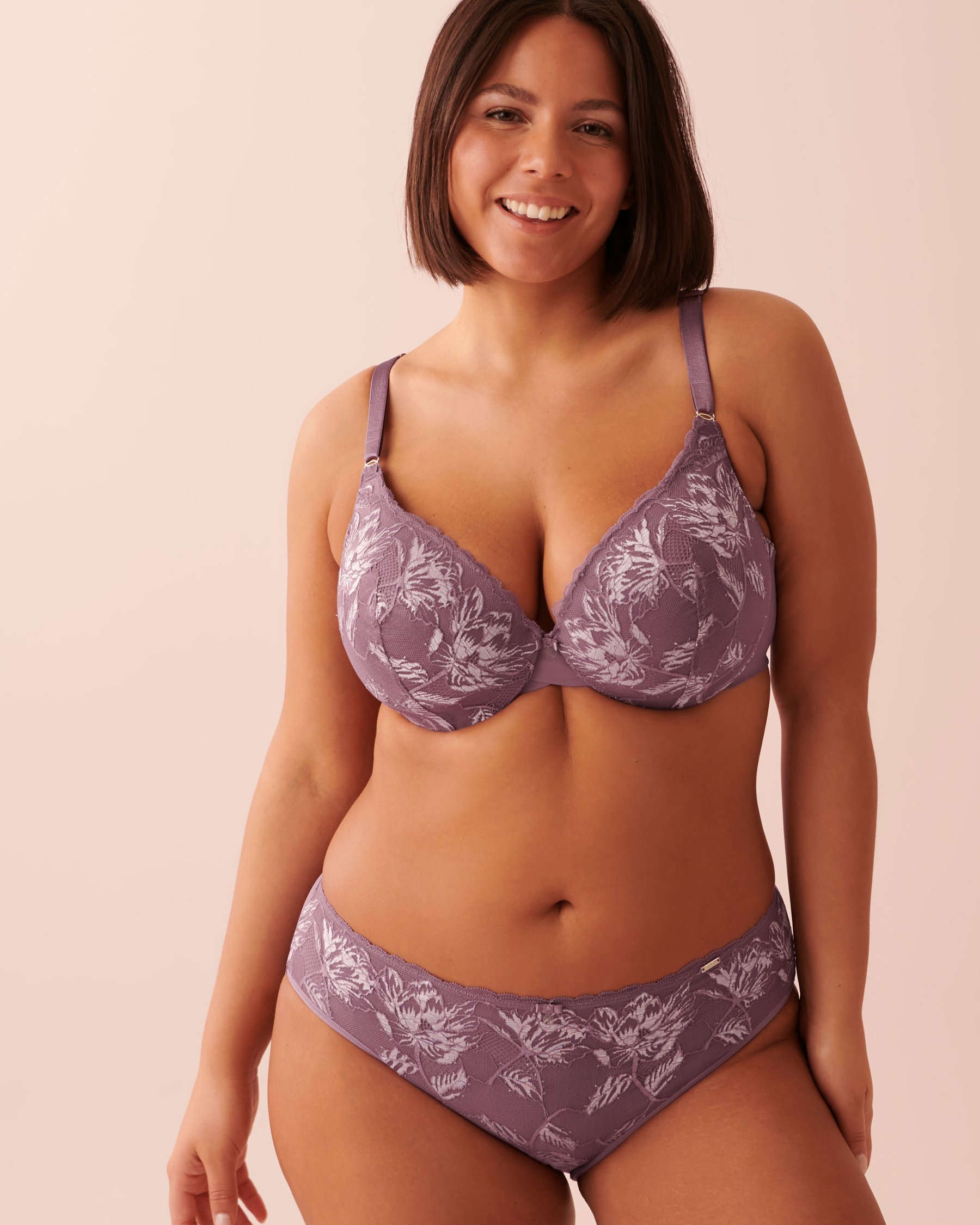 LA VIE EN ROSE Microfiber Sleek Back Bikini Panty Orchid hush 20300235 - View6