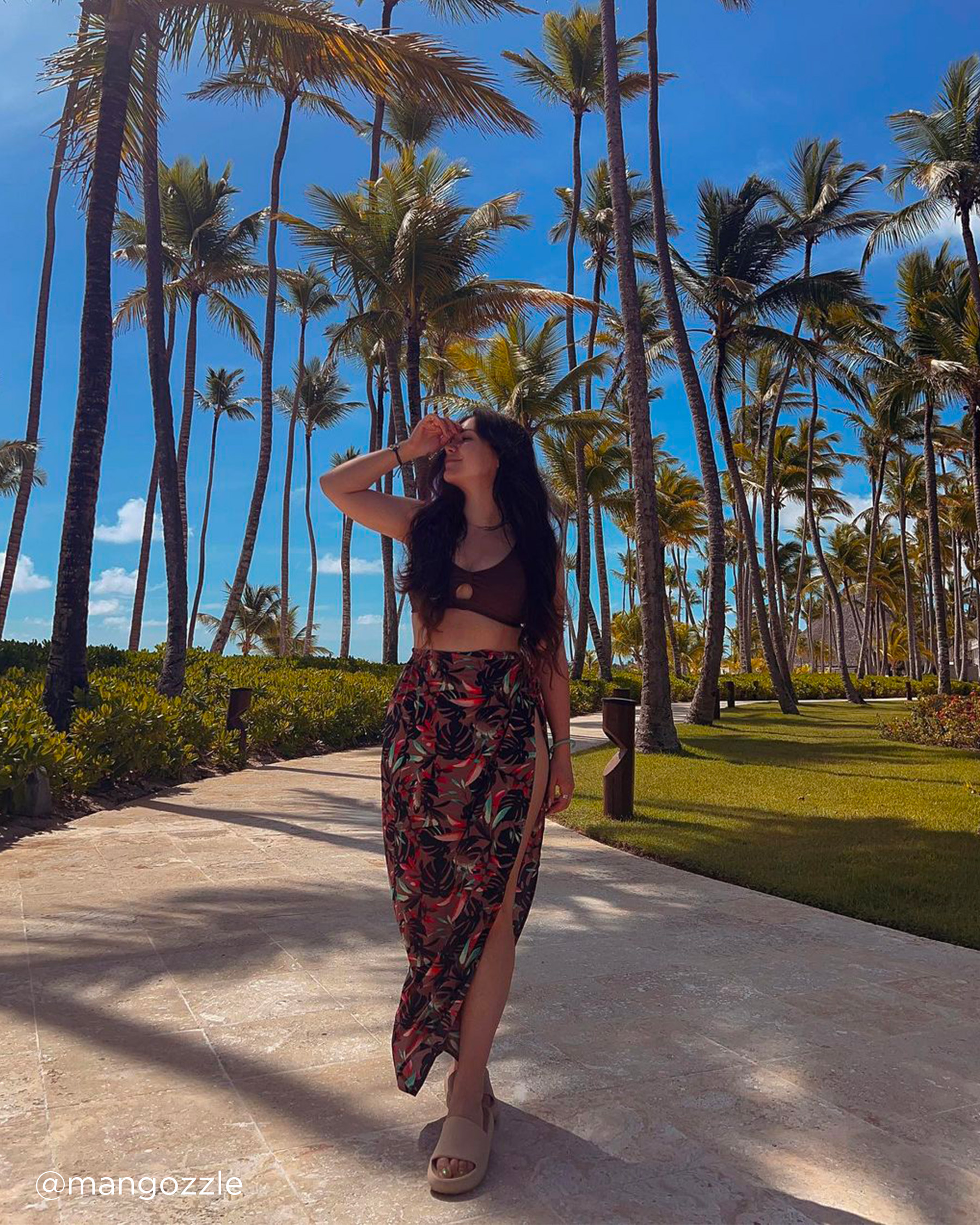 LA VIE EN ROSE AQUA Haut de bikini bralette TEXTURED Café velouté 70100473 - View8