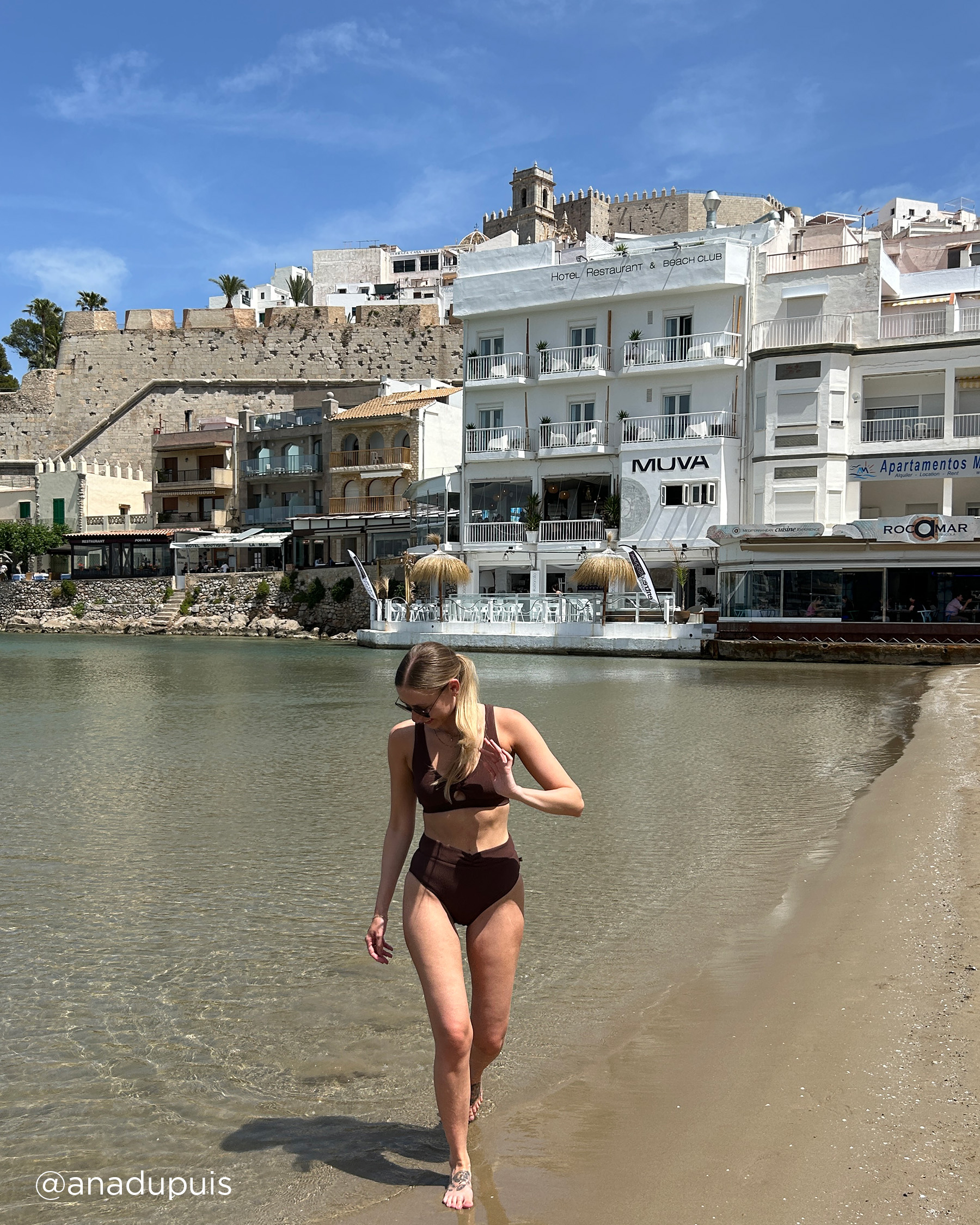 LA VIE EN ROSE AQUA Haut de bikini bralette TEXTURED Café velouté 70100473 - View9