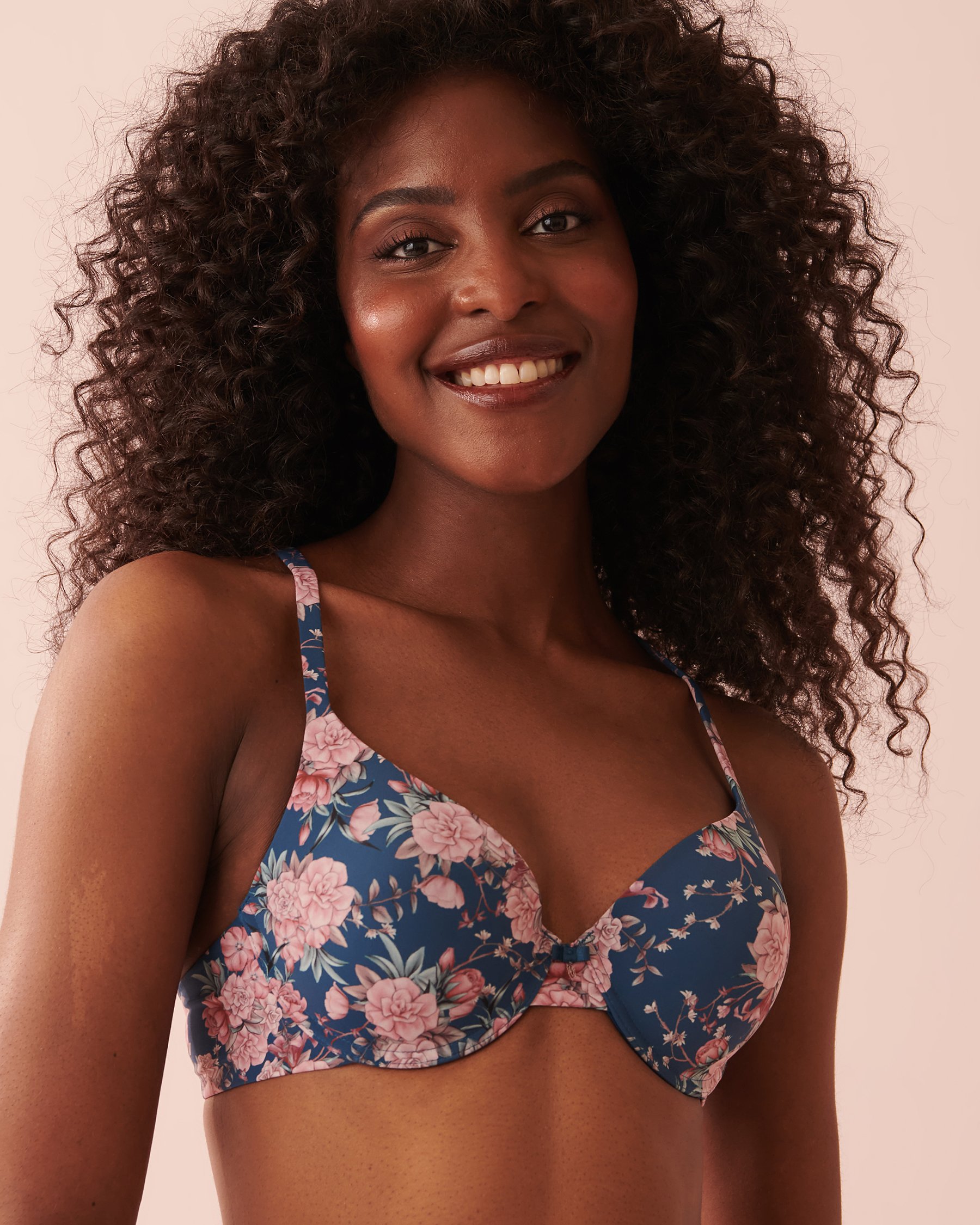 LA VIE EN ROSE Lightly Lined Memory Foam Bra Autumn floral breeze 10200313 - View1