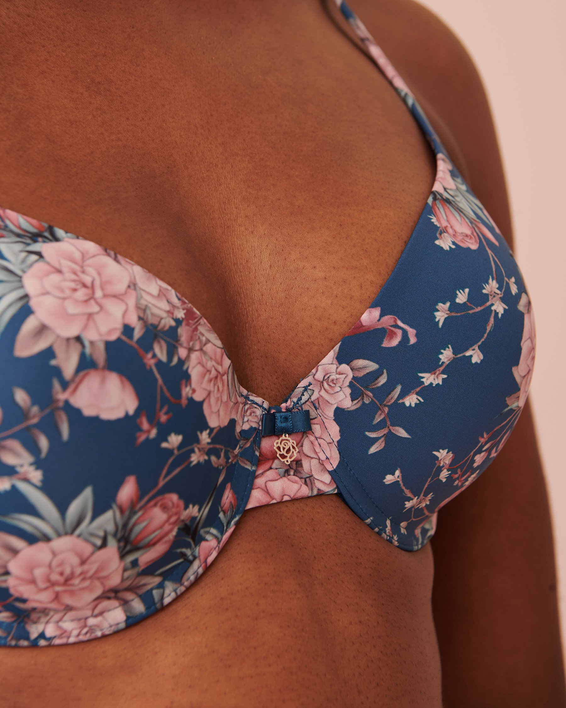 LA VIE EN ROSE Lightly Lined Memory Foam Bra Autumn floral breeze 10200313 - View3