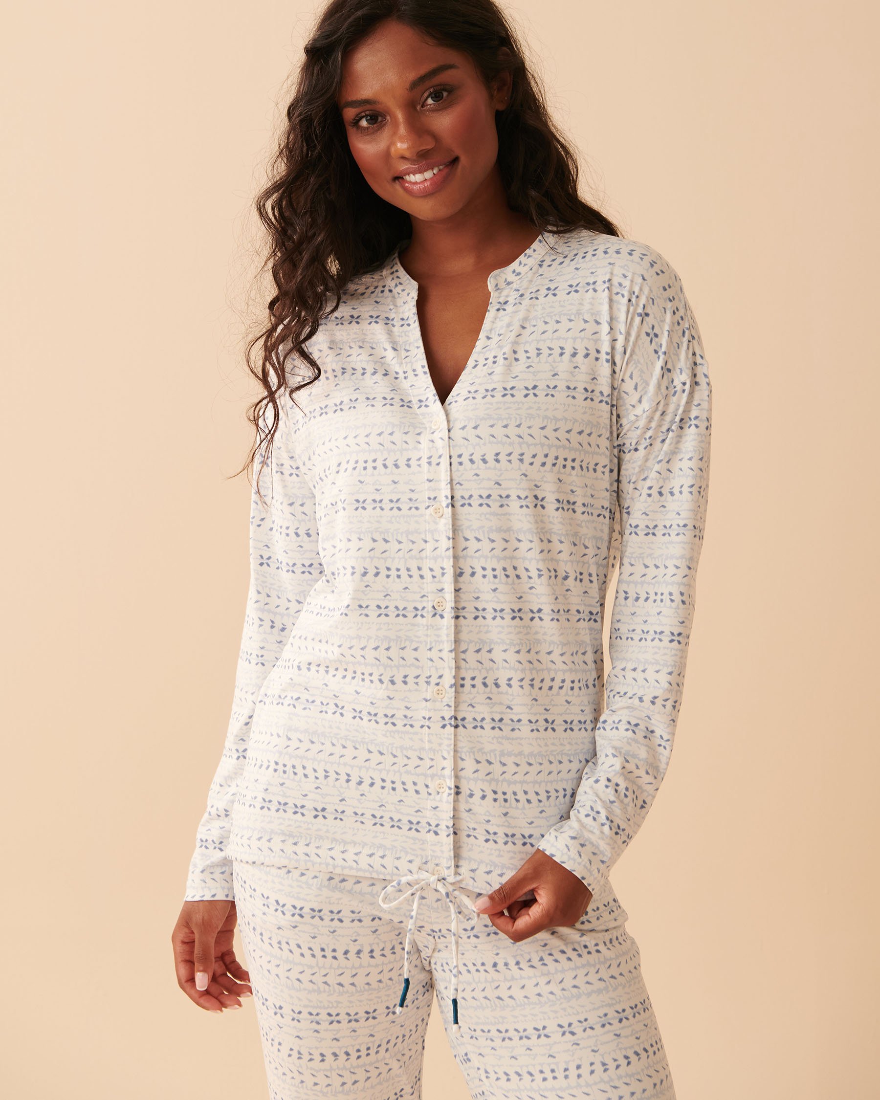 LA VIE EN ROSE Super Soft Cardigan Nordic bear 40100475 - View1