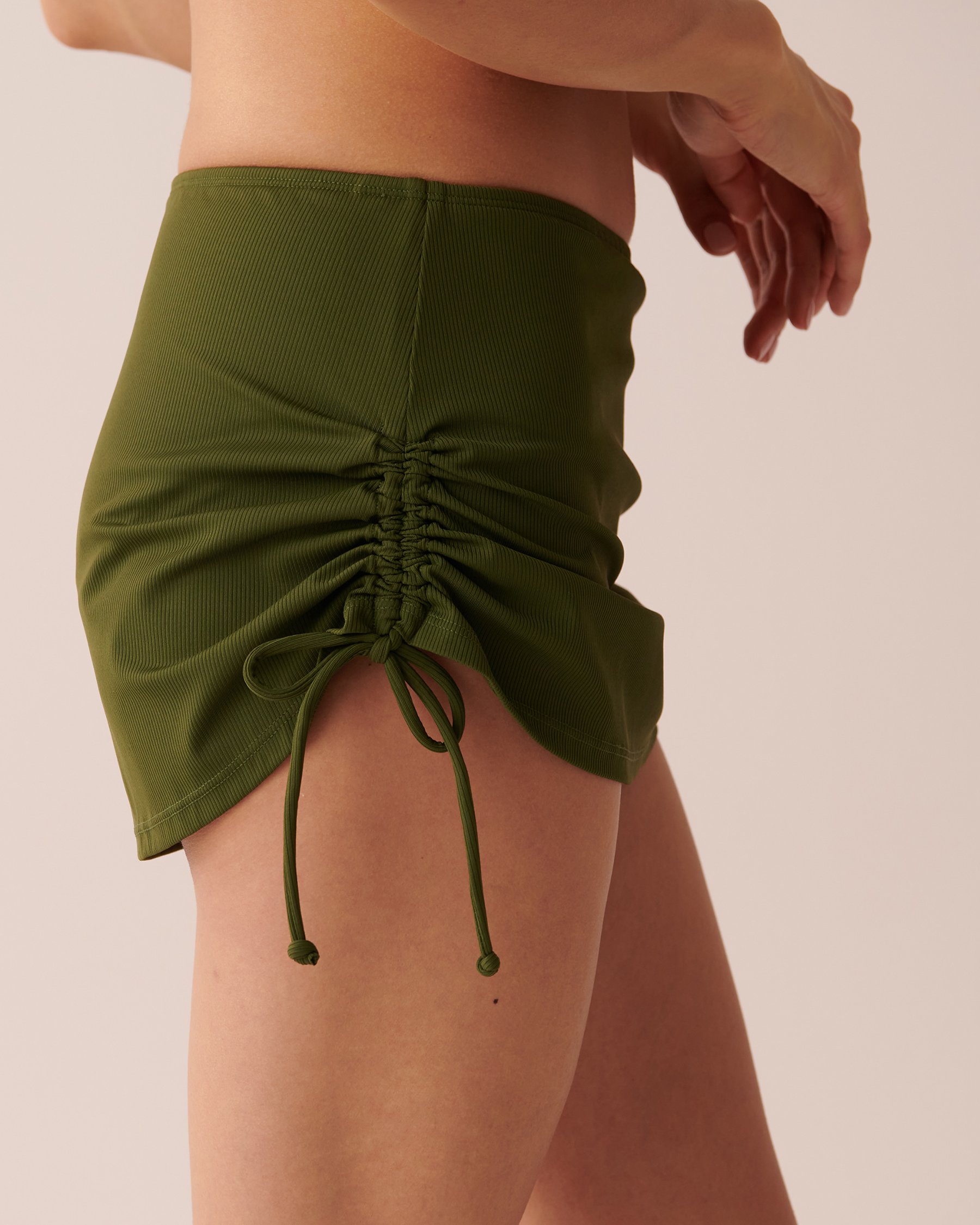 LA VIE EN ROSE AQUA SAMPIERI Skirt Bikini Bottom Palm tree green 70300494 - View3