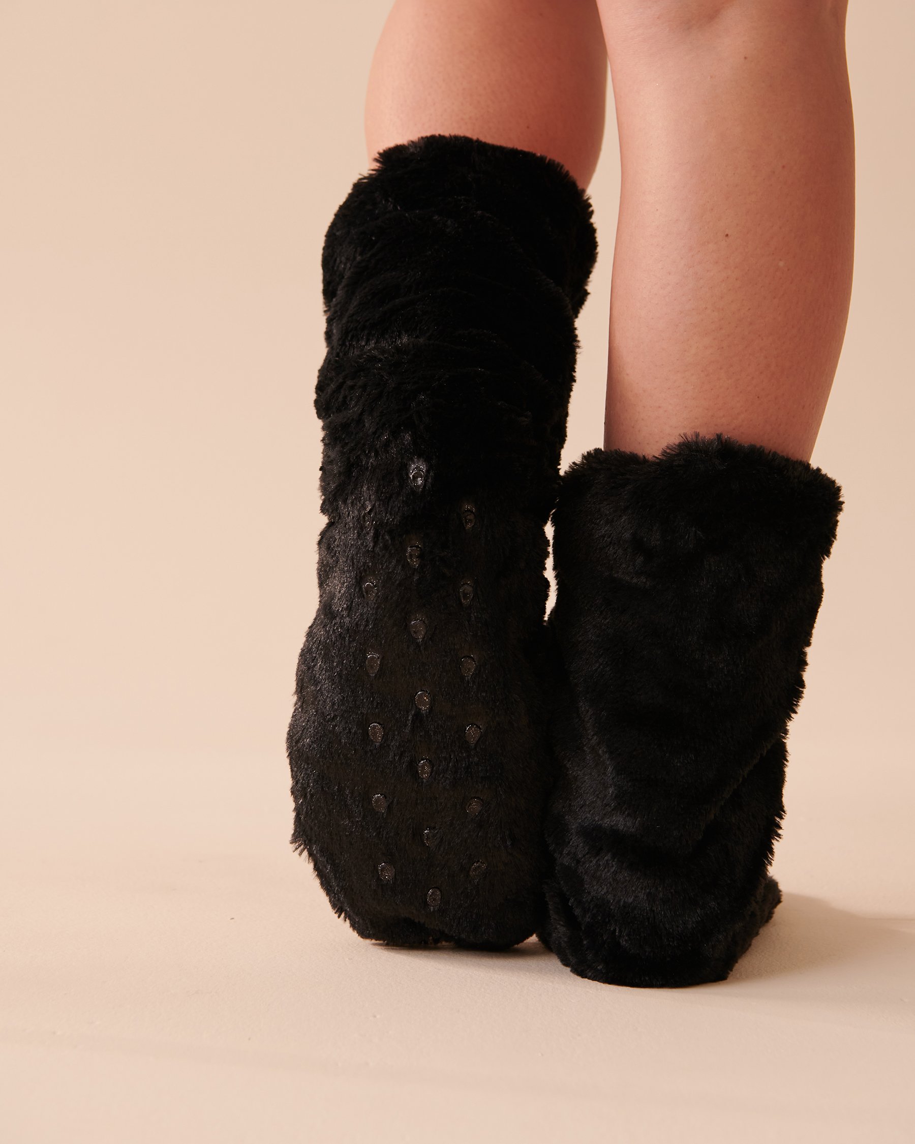 LA VIE EN ROSE Bas cerf en peluche douce Nuit étoilée 40700309 - View2