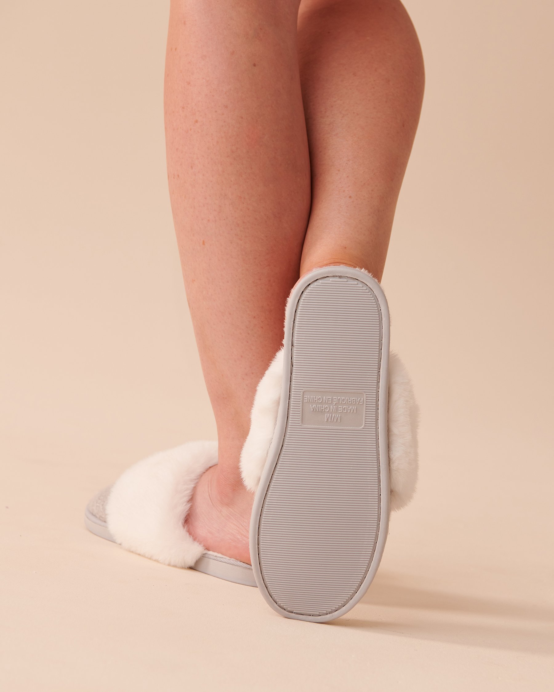 LA VIE EN ROSE Pantoufles mules en tricot Poussières d'étoiles 40700298 - Voir2