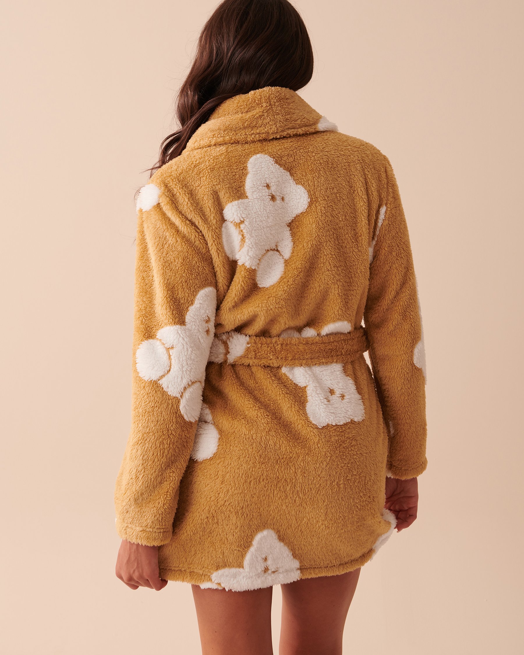 LA VIE EN ROSE Teddy Bear Soft Plush Robe Teddy Bear 40600154 - View2
