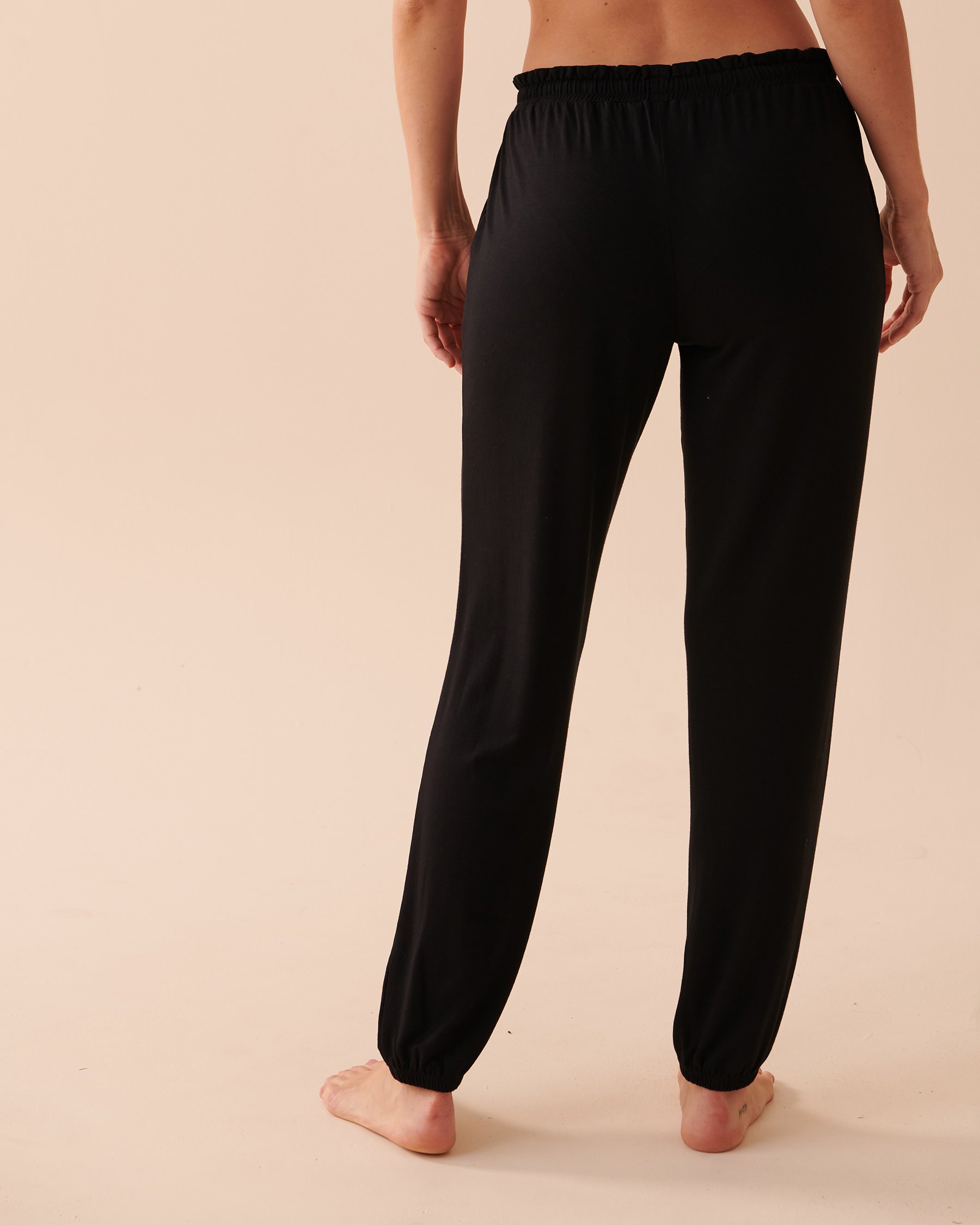 LA VIE EN ROSE Bamboo Jogger Pants Starry Night 40200506 - View2