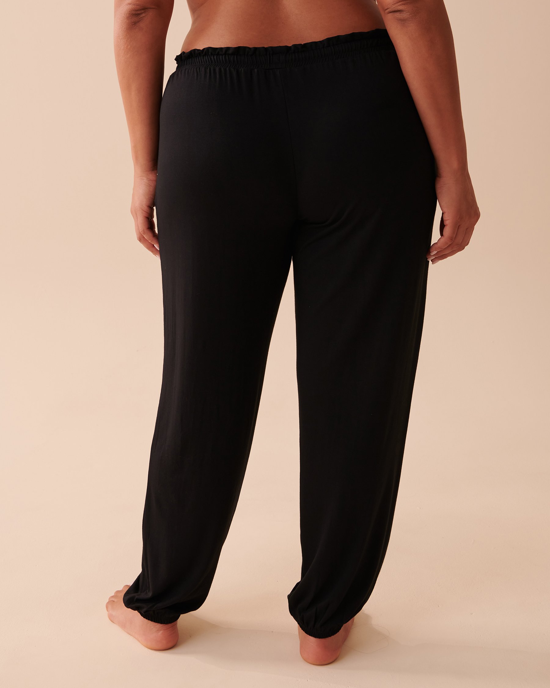 LA VIE EN ROSE Bamboo Jogger Pants Starry Night 40200506 - View5