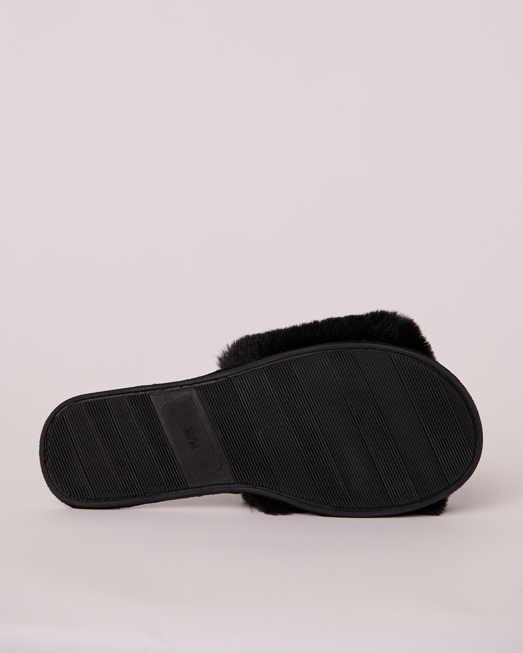 LA VIE EN ROSE Pantoufles mules ouvertes Noir 40700255 - Voir5