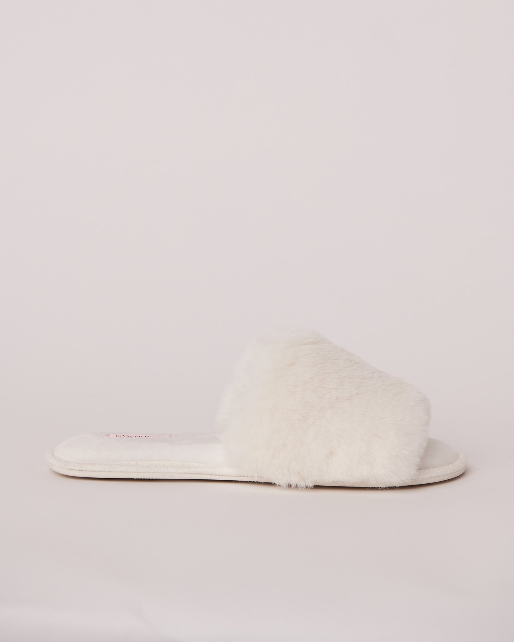 LA VIE EN ROSE Pantoufles mules ouvertes Blanc neige 40700255 - Voir4