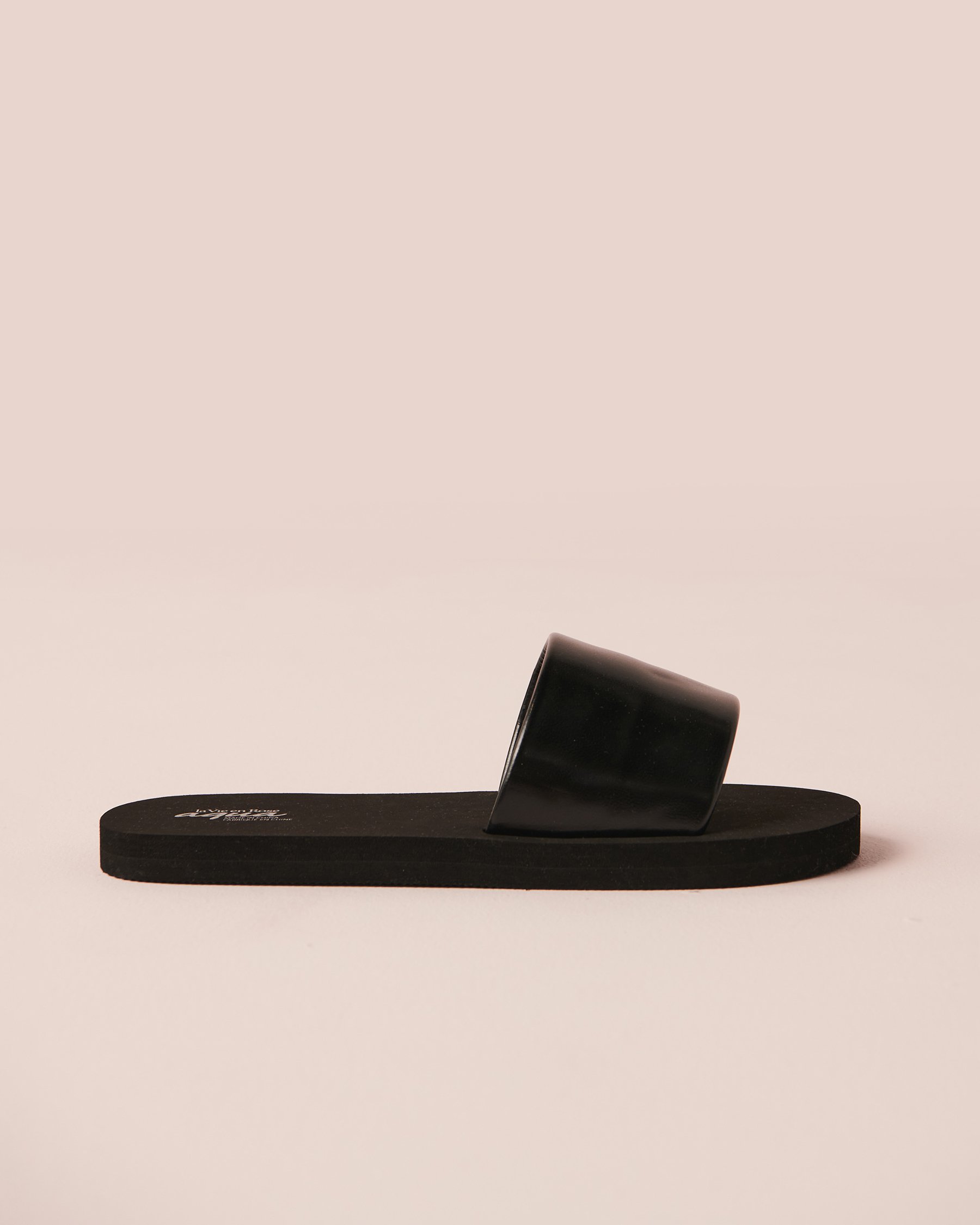 LA VIE EN ROSE AQUA Black Slide Black 80500076 - View2