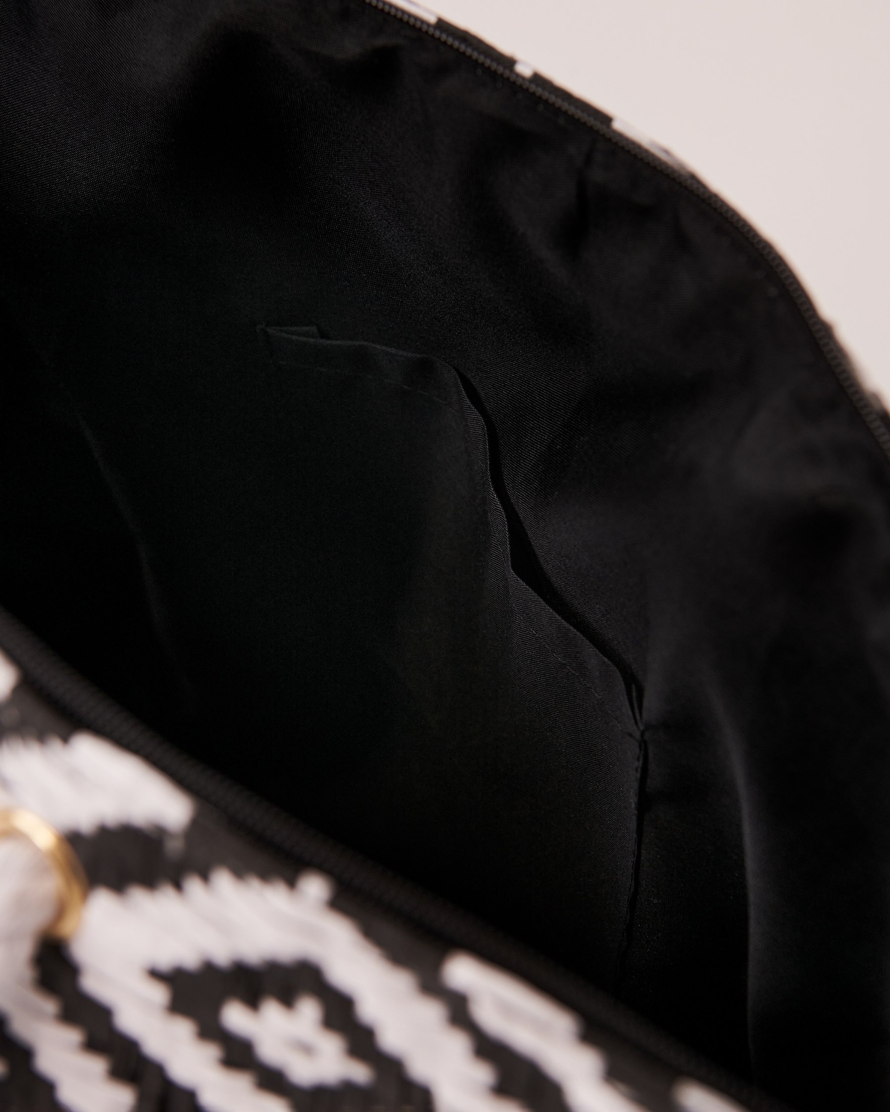 LA VIE EN ROSE AQUA Losange Print Bag Losange 80500073 - View3