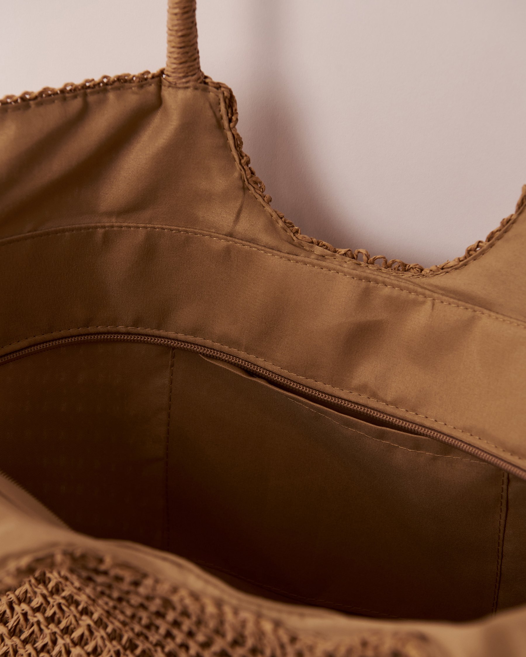 LA VIE EN ROSE AQUA Sac en paille Naturel 80500077 - Voir3