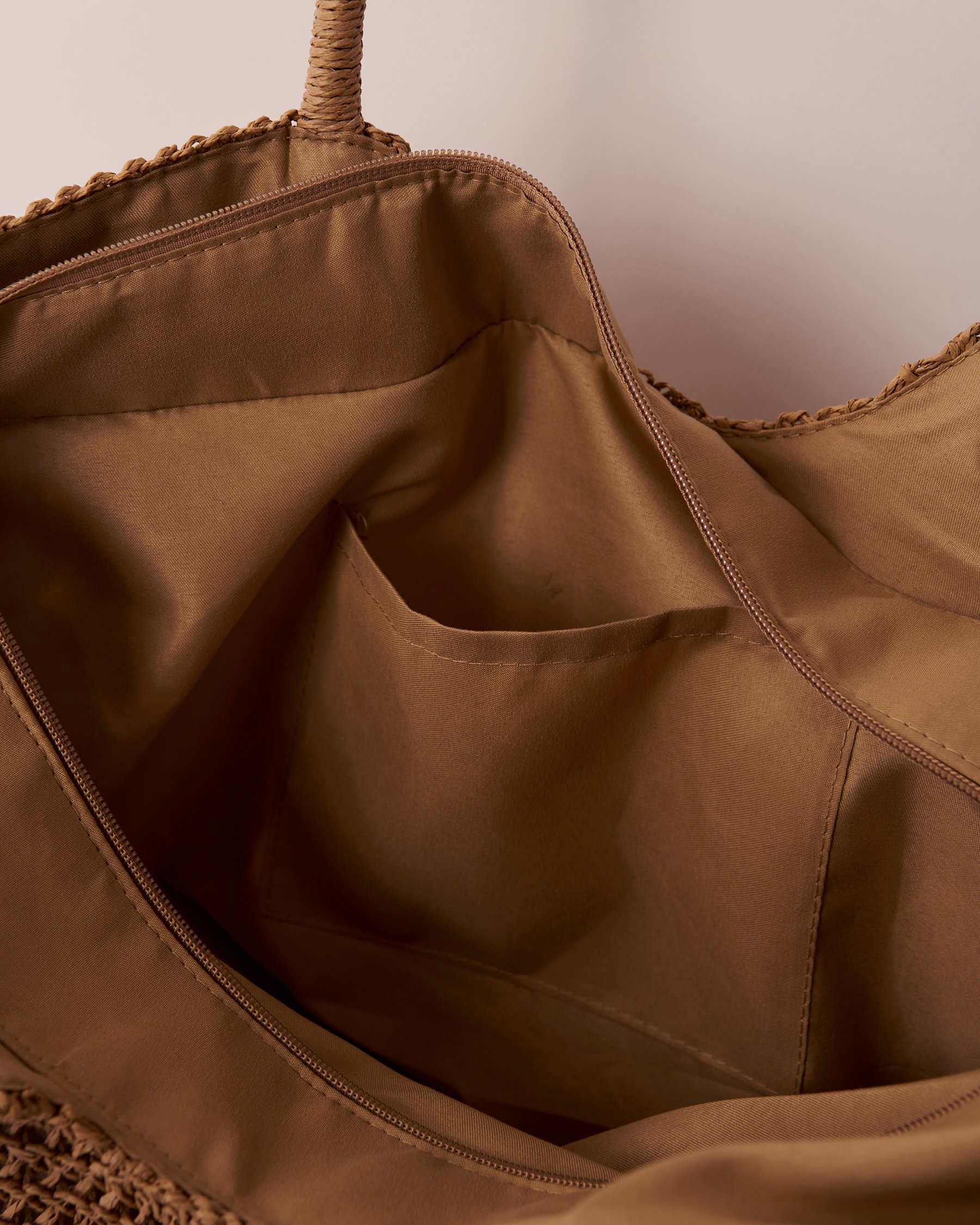 LA VIE EN ROSE AQUA Sac en paille Naturel 80500077 - Voir4