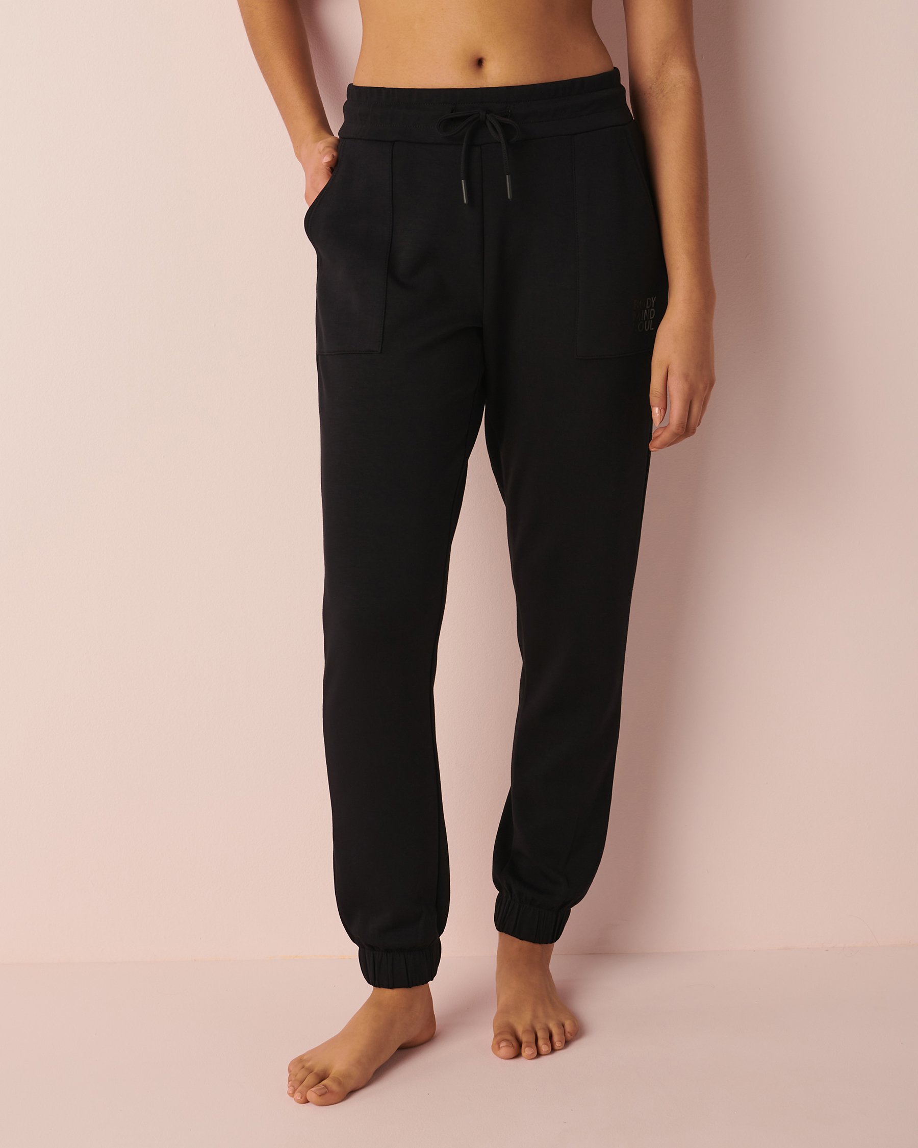 LA VIE EN ROSE Pantalon jogging Noir 50200048 - Voir3