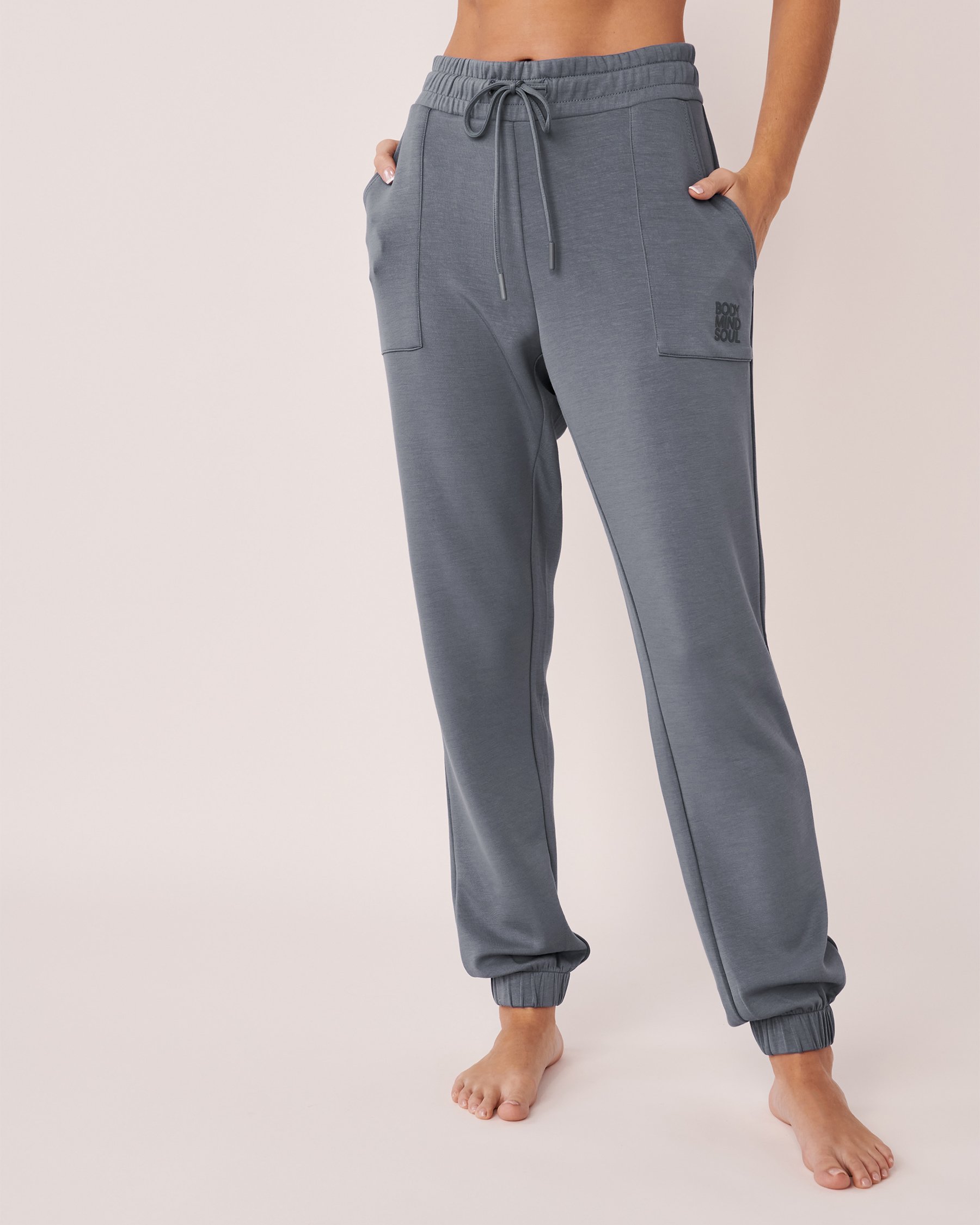 LA VIE EN ROSE Pantalon jogging Bleu glacial 50200048 - Voir1