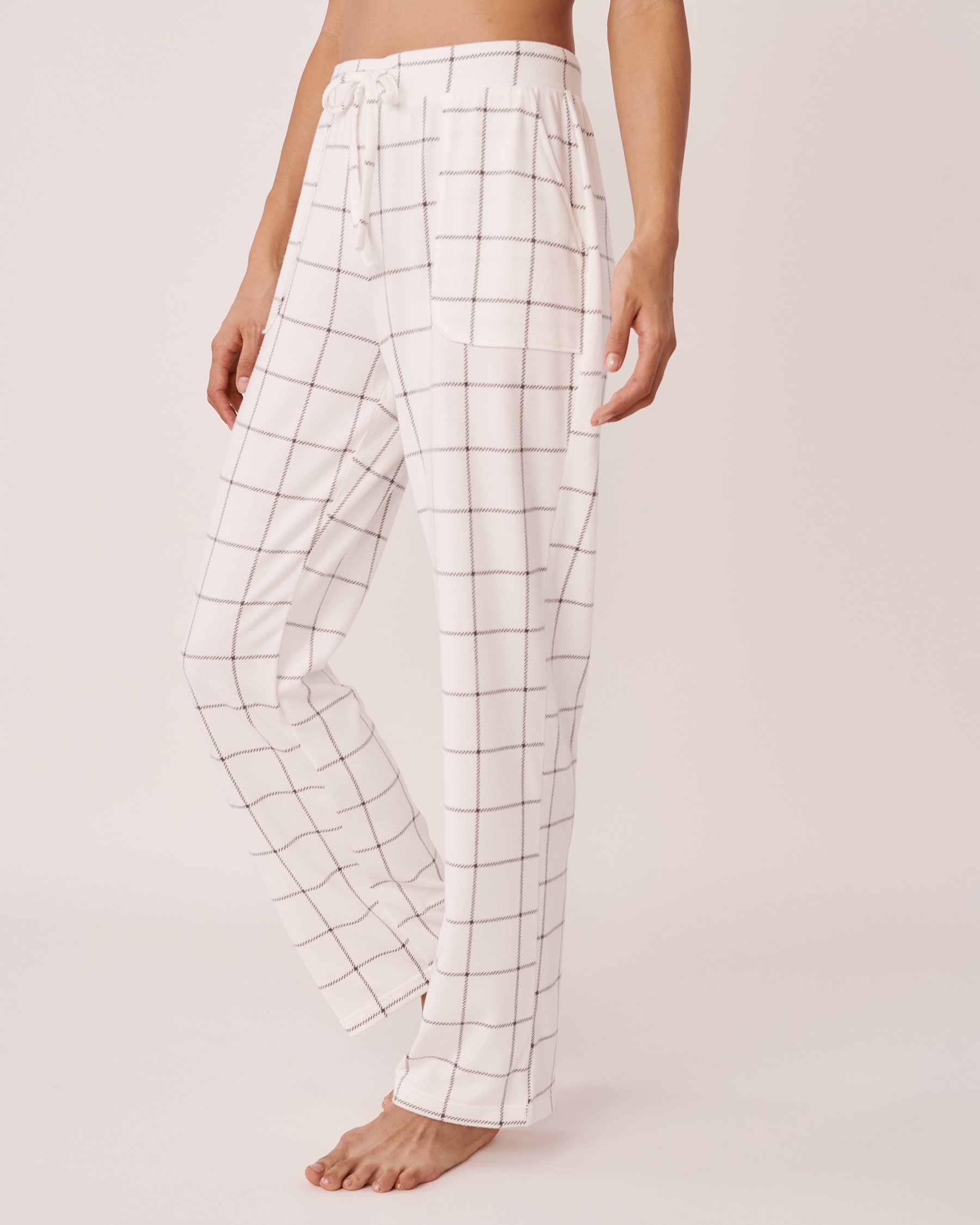 LA VIE EN ROSE Recycled Fibers Wide Leg Pants Tile 40200380 - View3