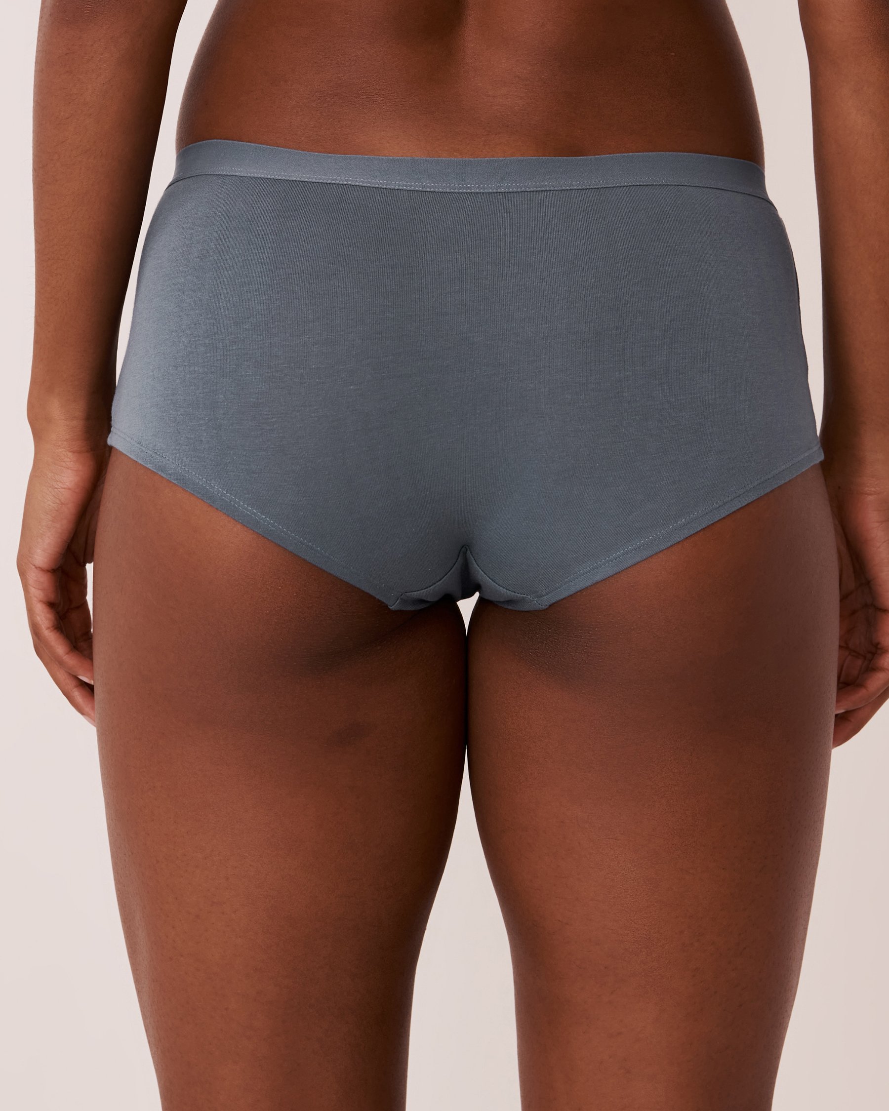 LA VIE EN ROSE Culotte garçonne coton Bleu glacial 20100264 - View2