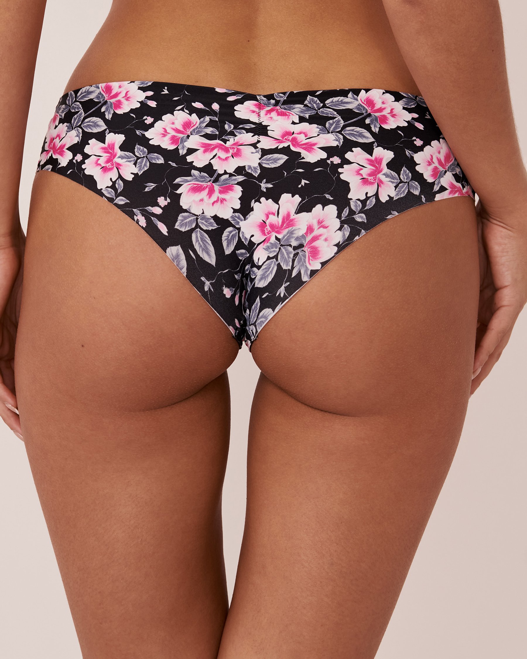 LA VIE EN ROSE Culotte cheeky microfibre invisible Fleurs sauvages 20200291 - View2