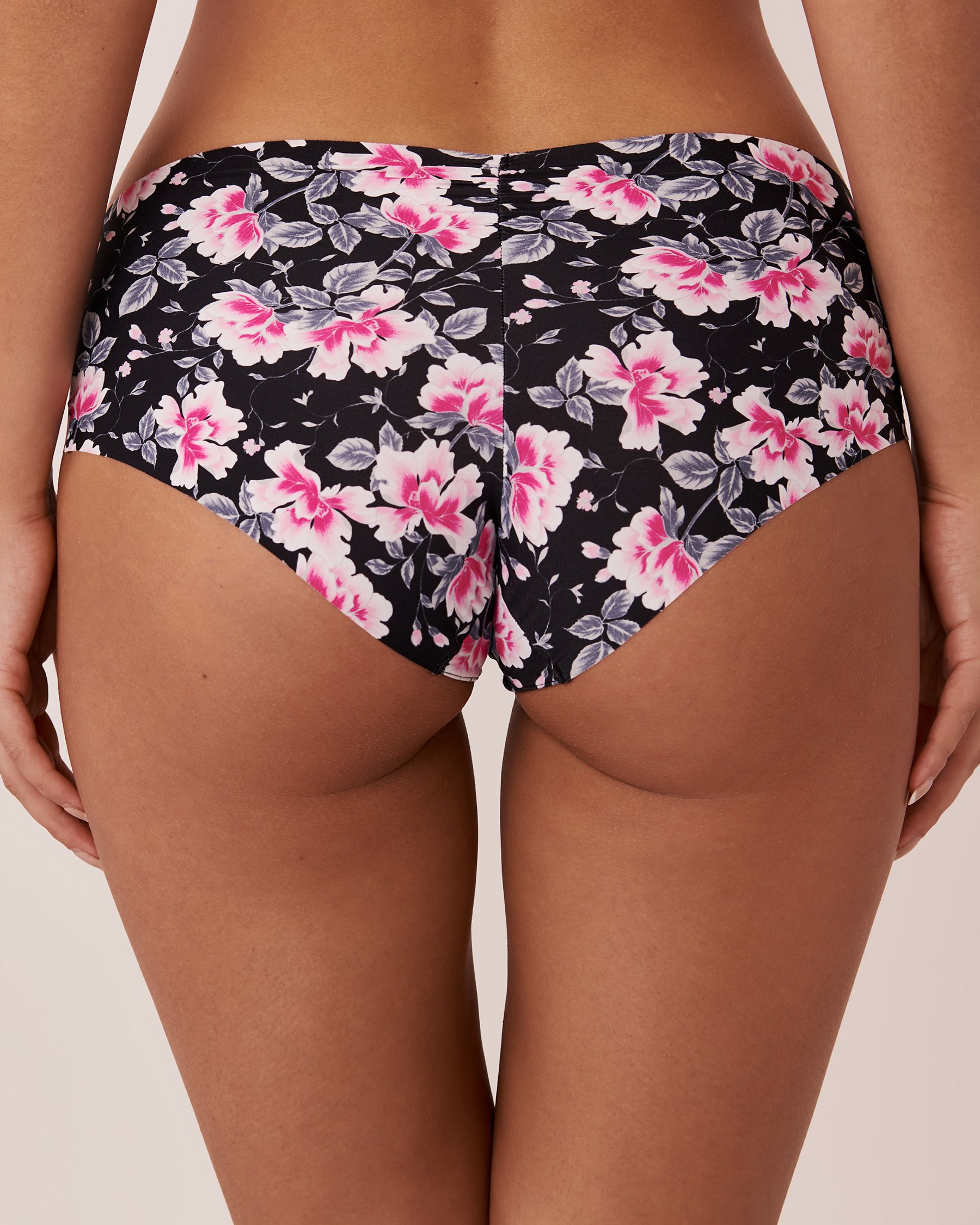 LA VIE EN ROSE Microfiber No-show Hiphugger Panty Wildflower 20200292 - View2