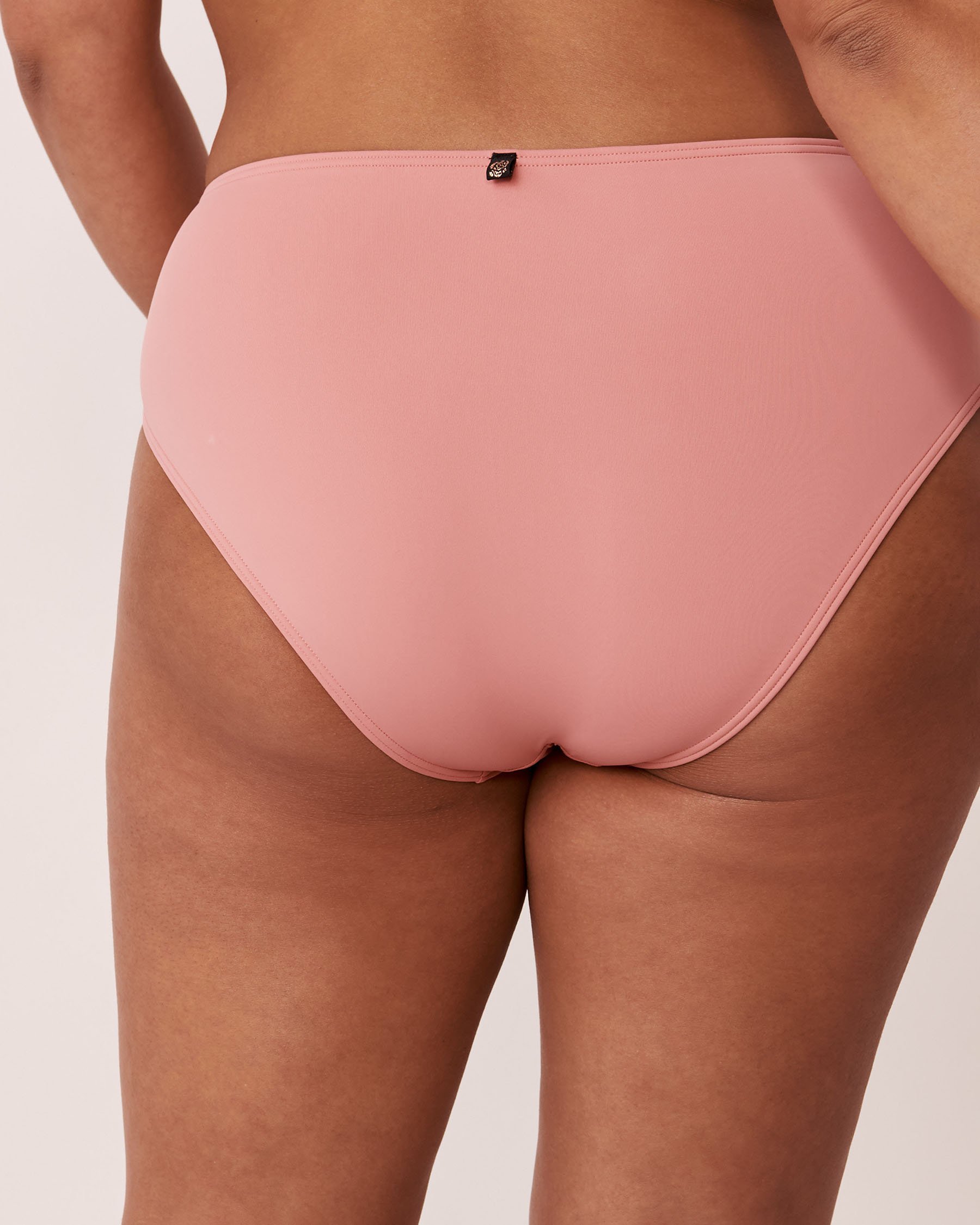 LA VIE EN ROSE AQUA SOLID Side Bands Bikini Bottom Vintage pink 70300355 - View7