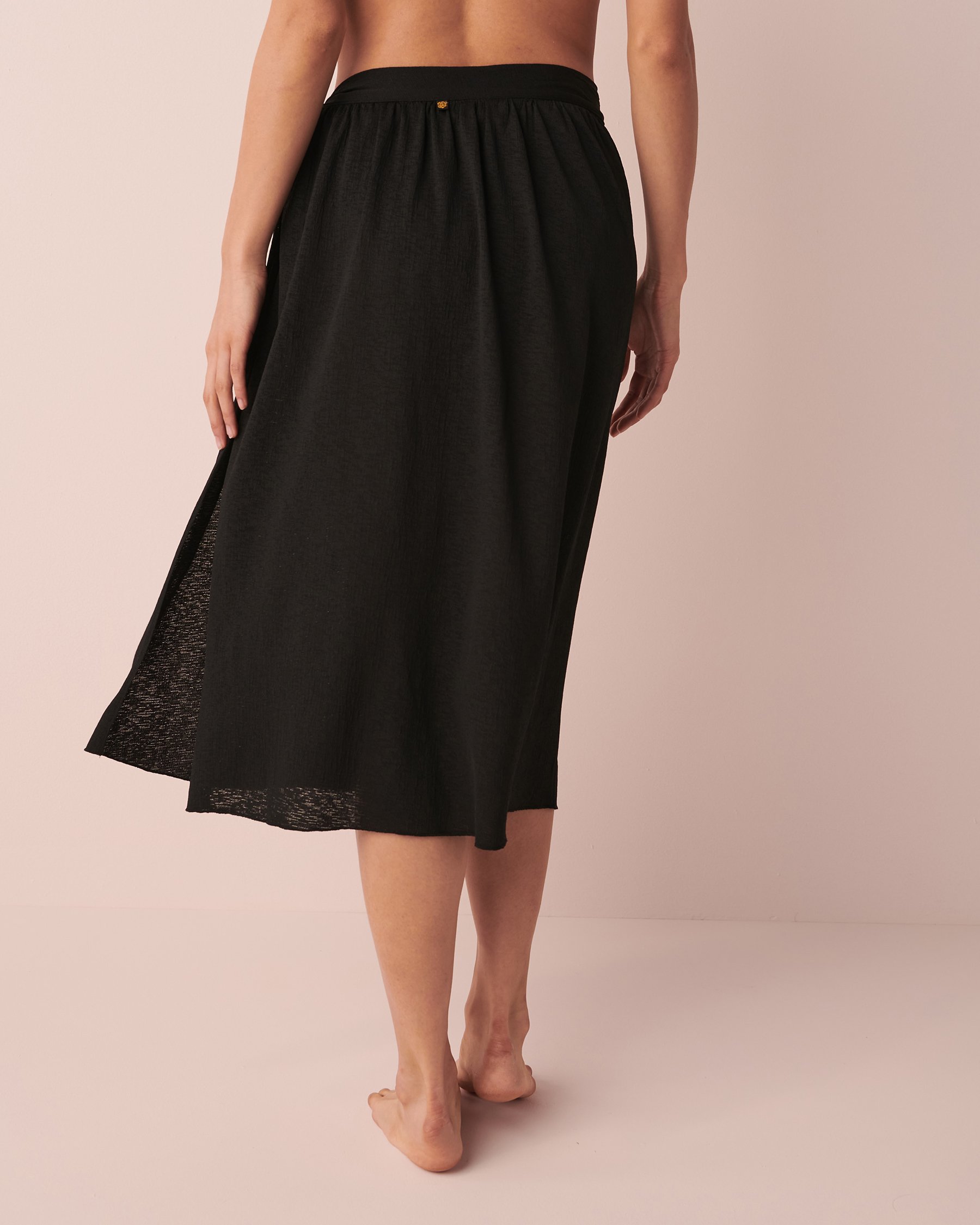 LA VIE EN ROSE AQUA Pareo Black 80200032 - View2