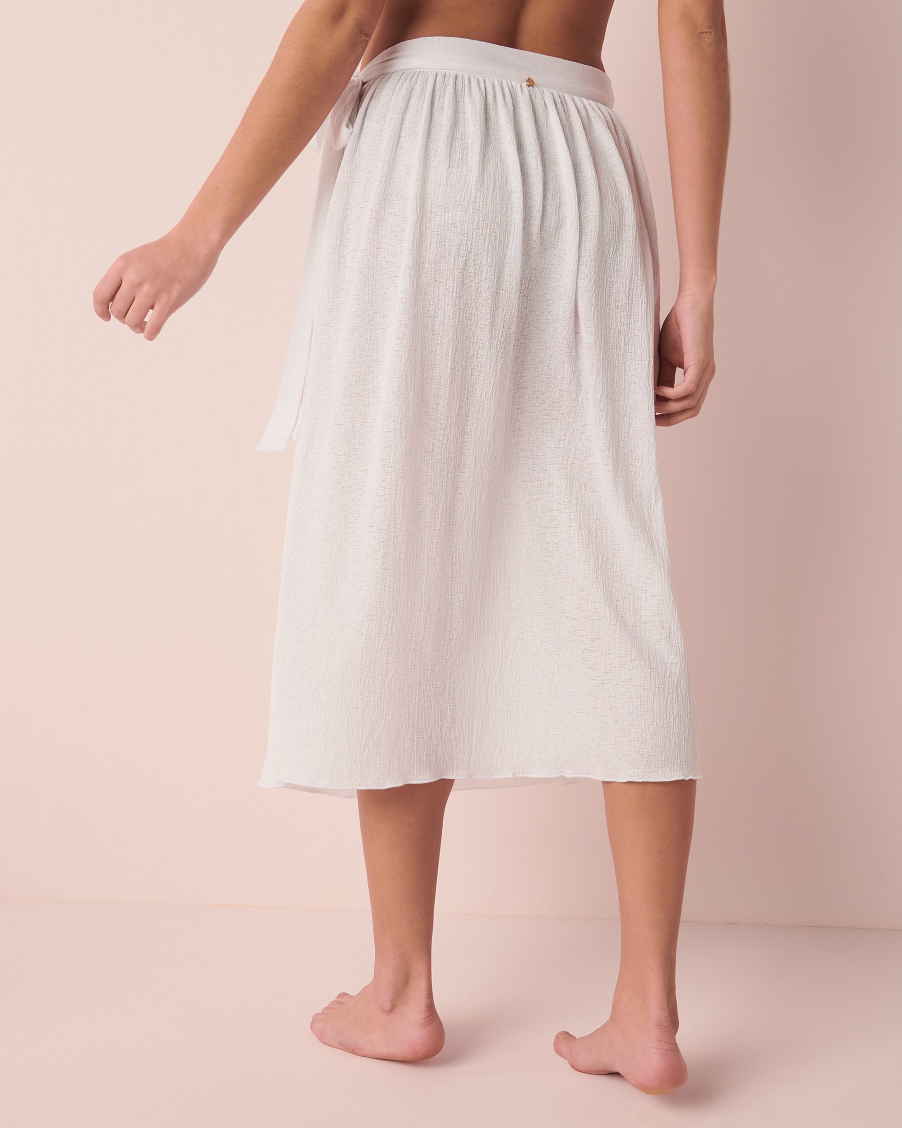 LA VIE EN ROSE AQUA Pareo White 80200032 - View2