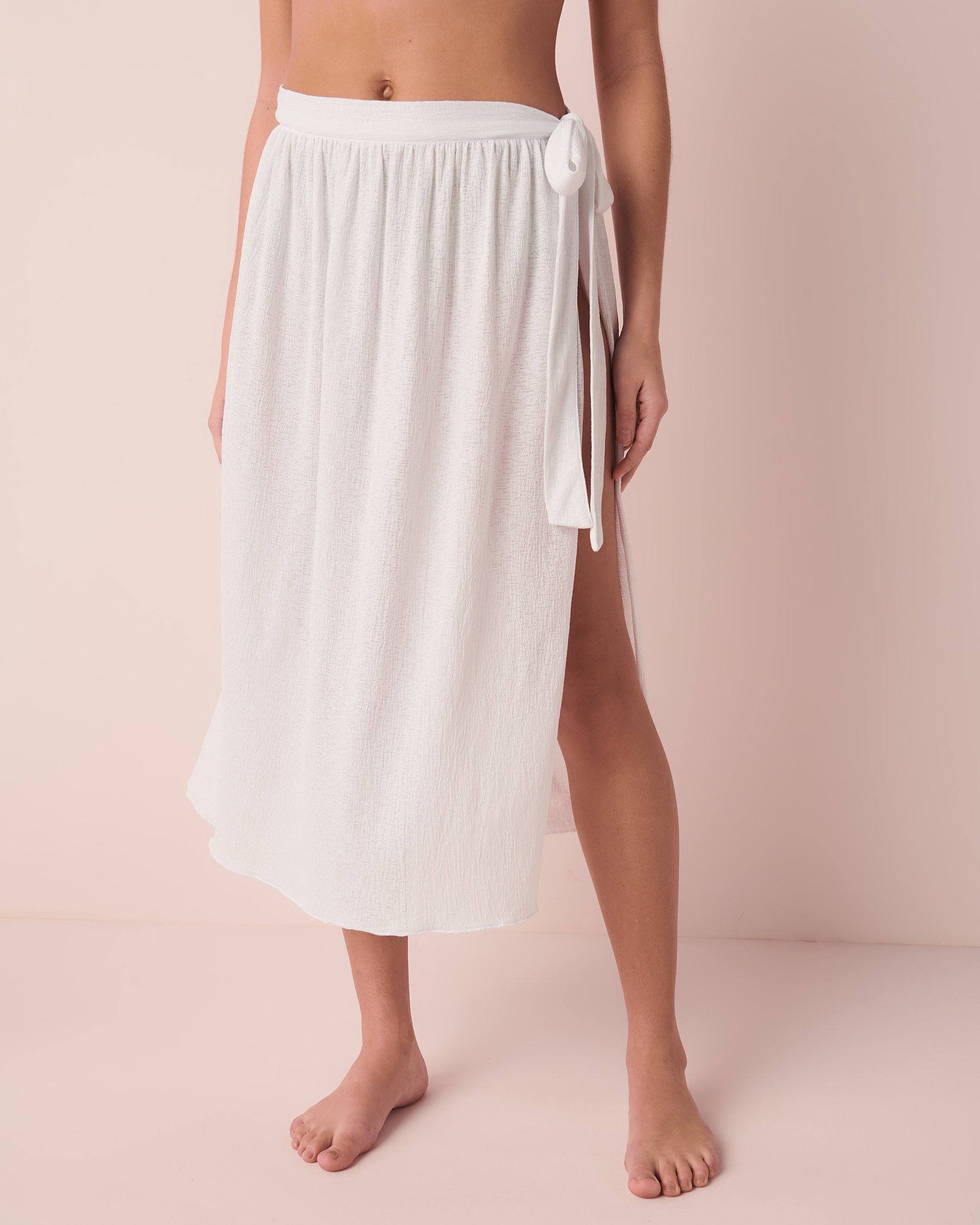 LA VIE EN ROSE AQUA Pareo White 80200032 - View3