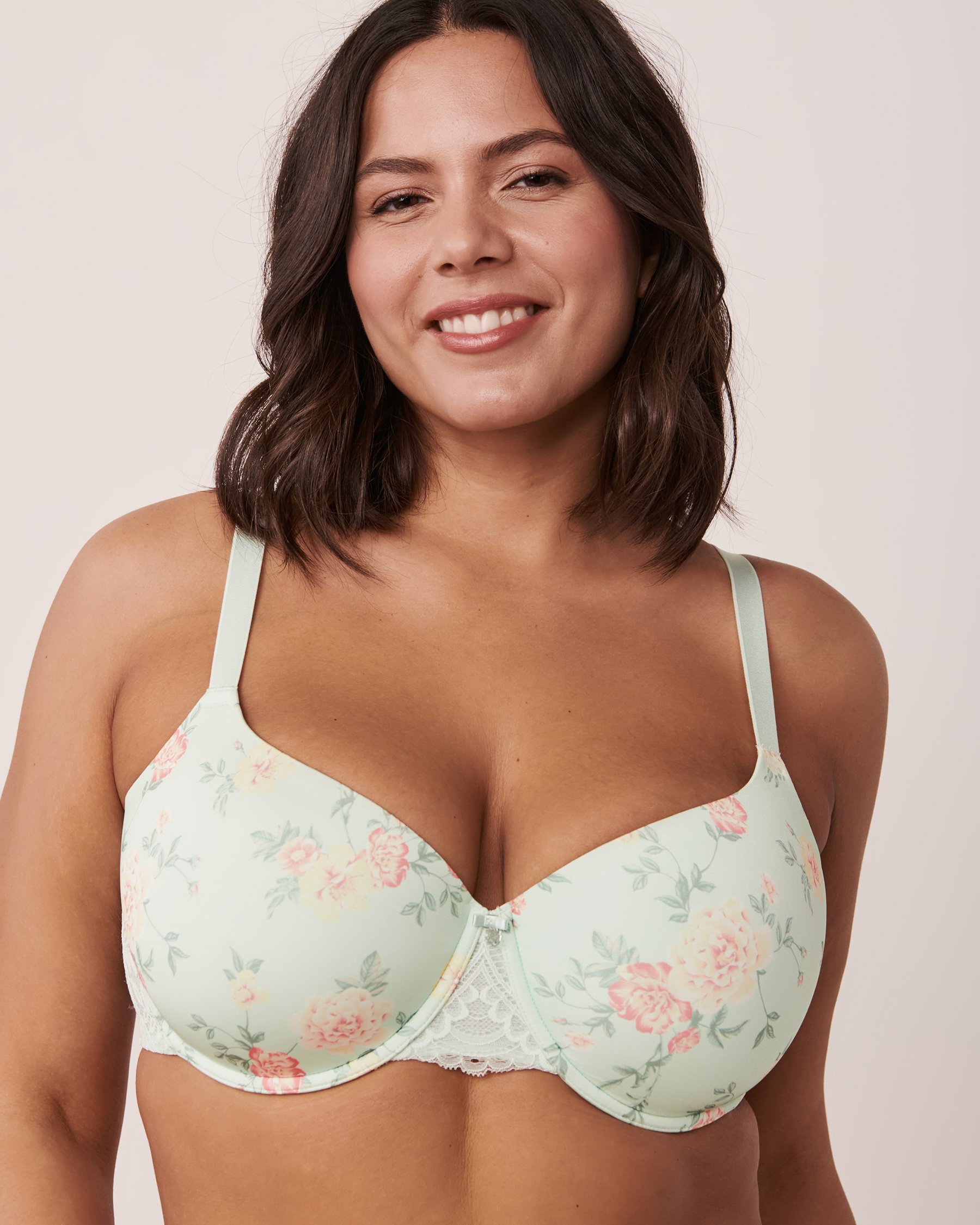 LA VIE EN ROSE Lightly Lined Balconette Flexible Bra English garden 10200254 - View3