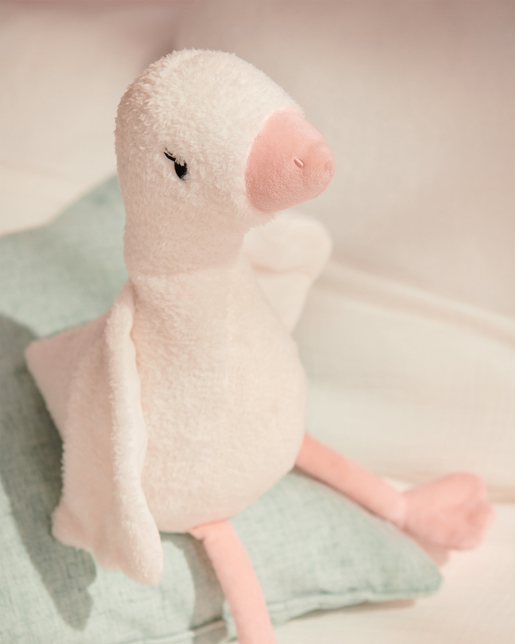 LA VIE EN ROSE Stuffed Duck Snow white 40700260 - View1