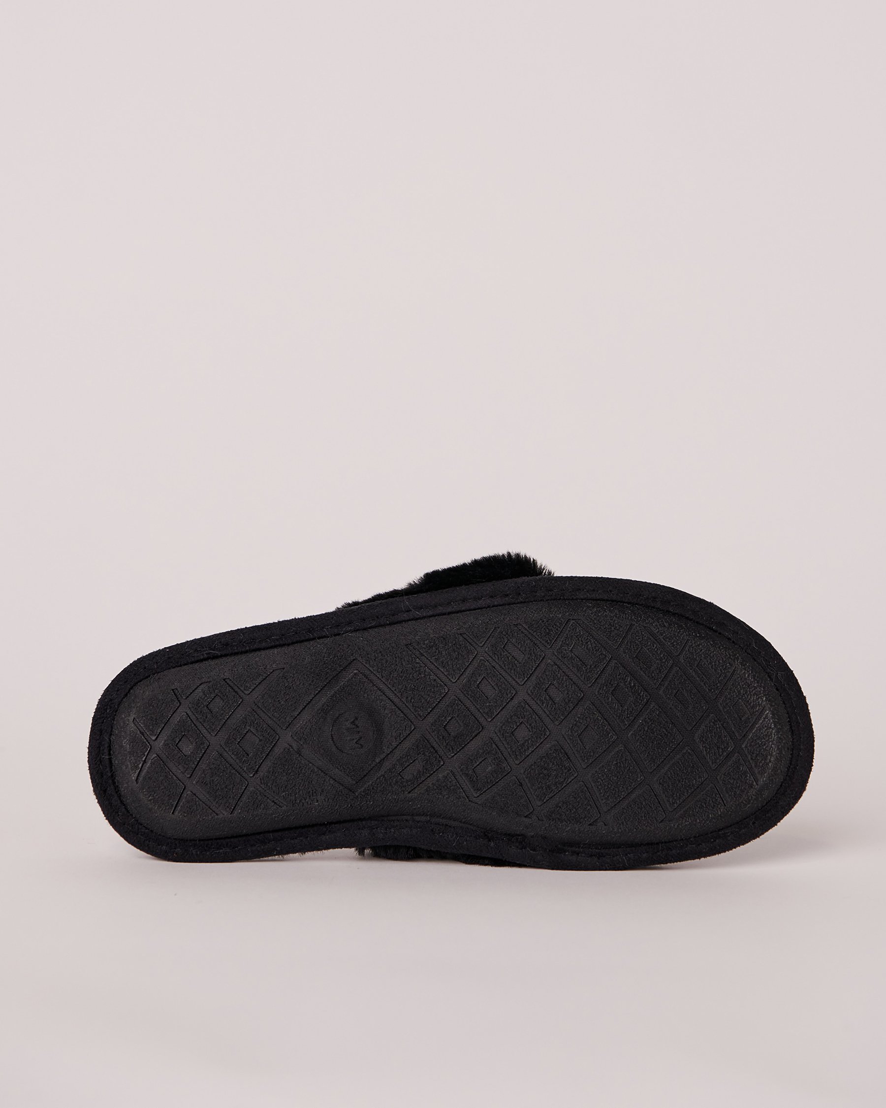 LA VIE EN ROSE Memory Foam Slide Slippers Black 40700259 - View5