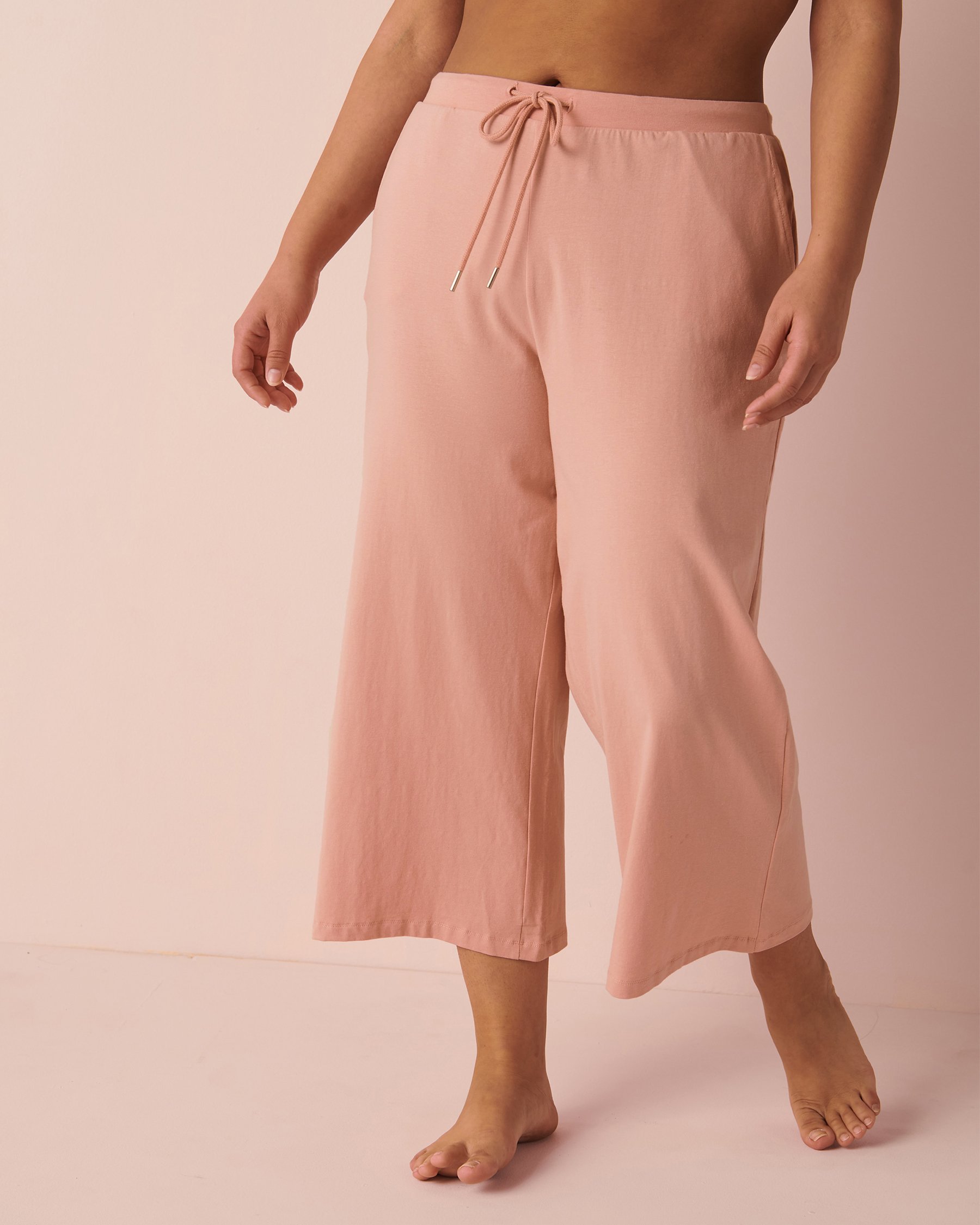 LA VIE EN ROSE Wide Leg 7/8 Pant Old rose 40200398 - View1